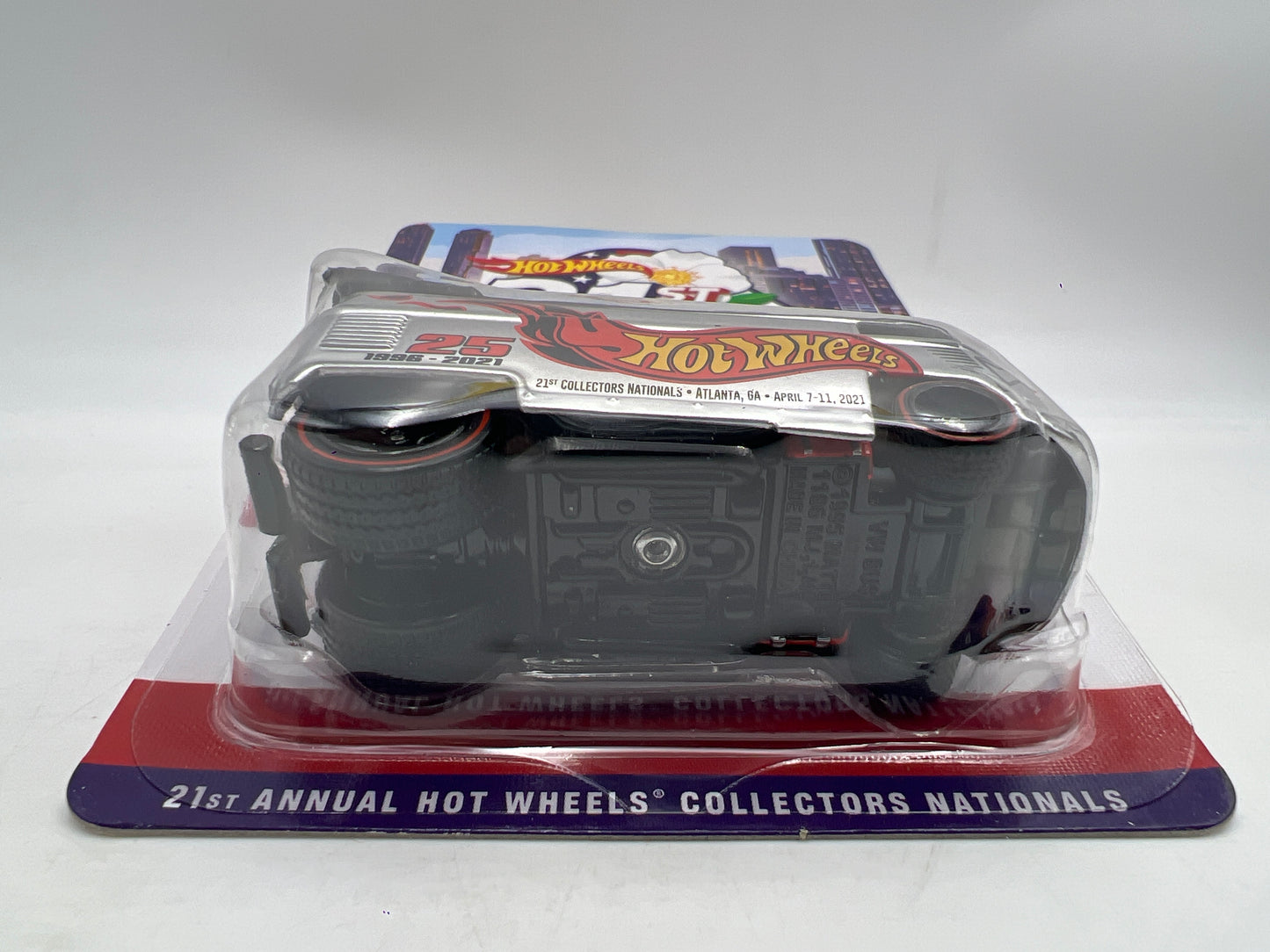 2021 Hot Wheels 21st Annual Collectors Nationals #2396/4000 Volkswagen Drag Bus W/Protector