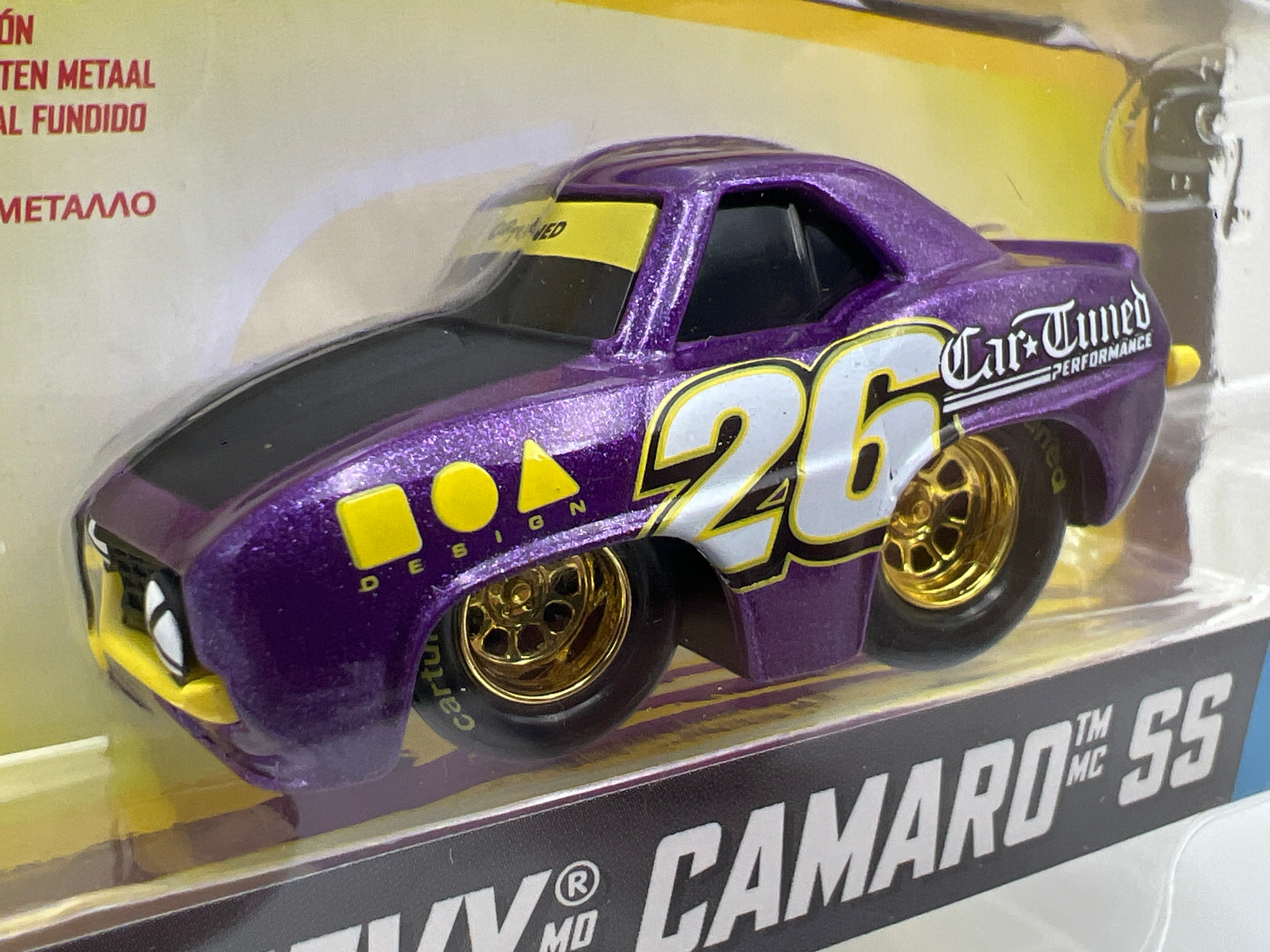MGA Car Tuned Hobby Exclusive Series 6 #8 69 Chevy Camaro SS