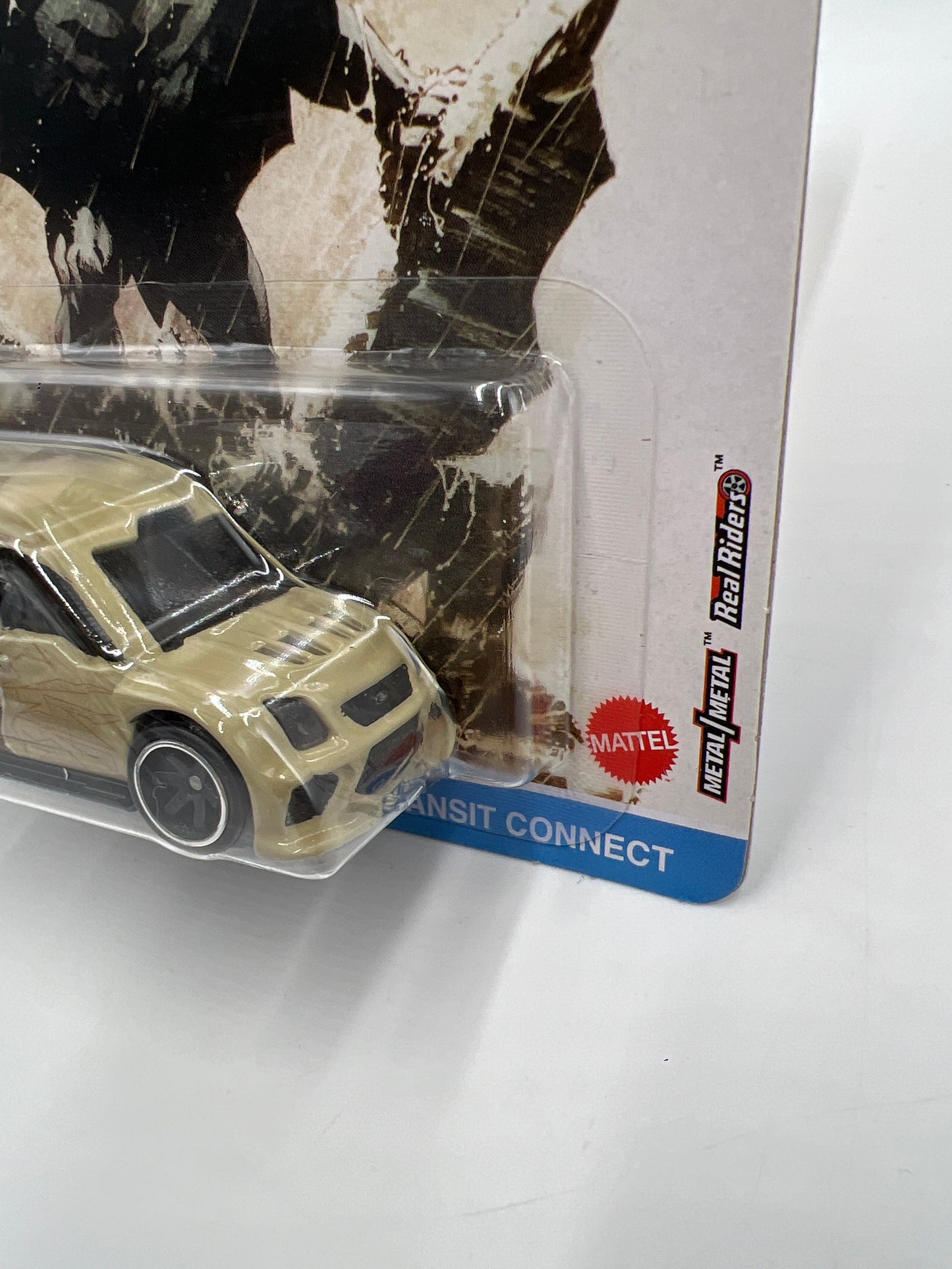 2022 Hot Wheels DC #1 09 Custom Ford Transit Connect Batman Tan 255i