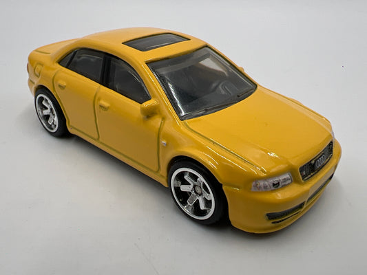 Hot Wheels Premium Deutschland Design Audi S4 Quattro Yellow Loose