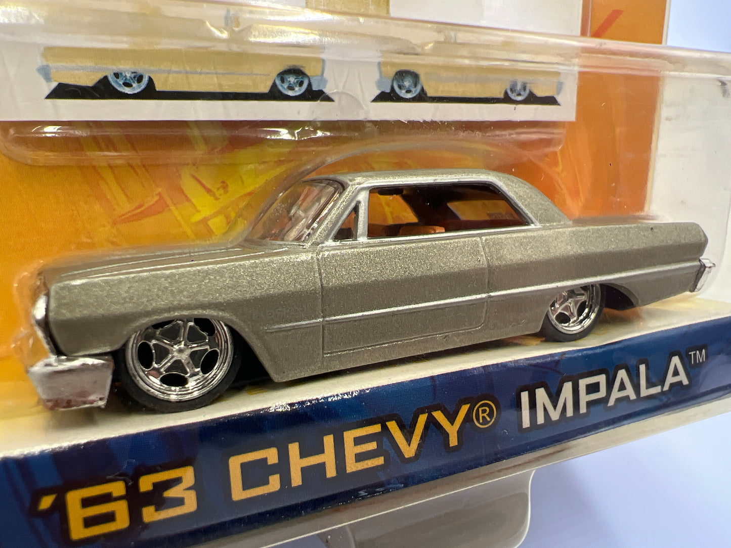 Jada Toys Dub City #89 63 Chevy Impala Pewter SR