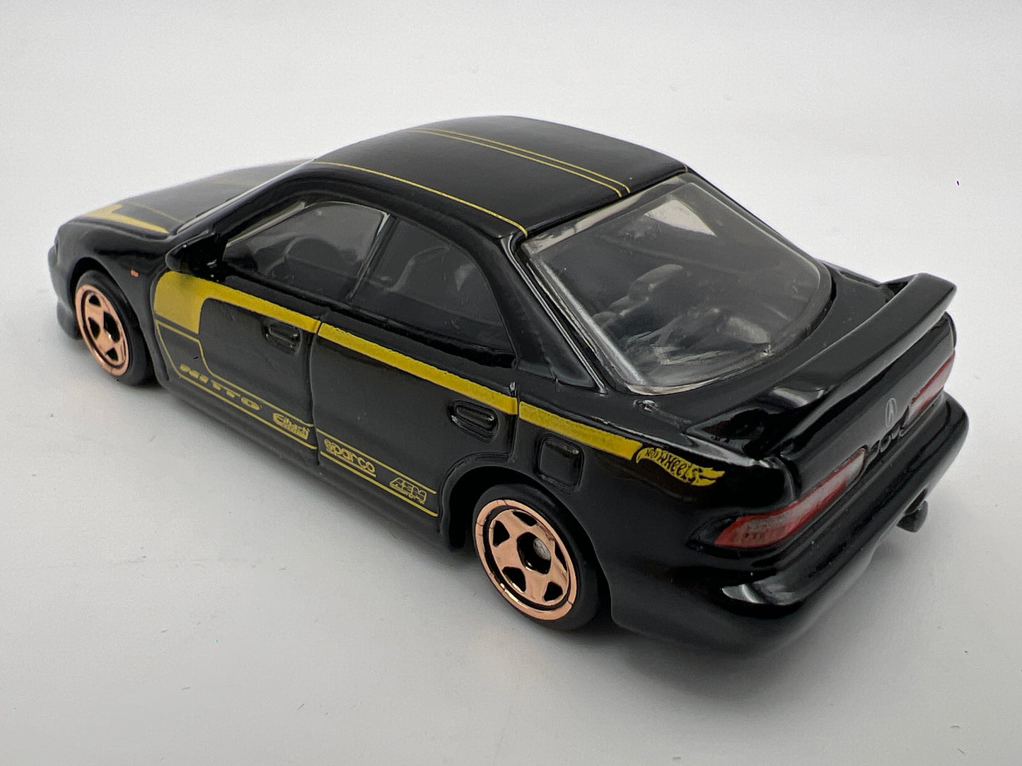 Hot Wheels 1/64 Japanese JDM Multipack Exclusive Custom Acura Integra Sedan GSR Black Loose