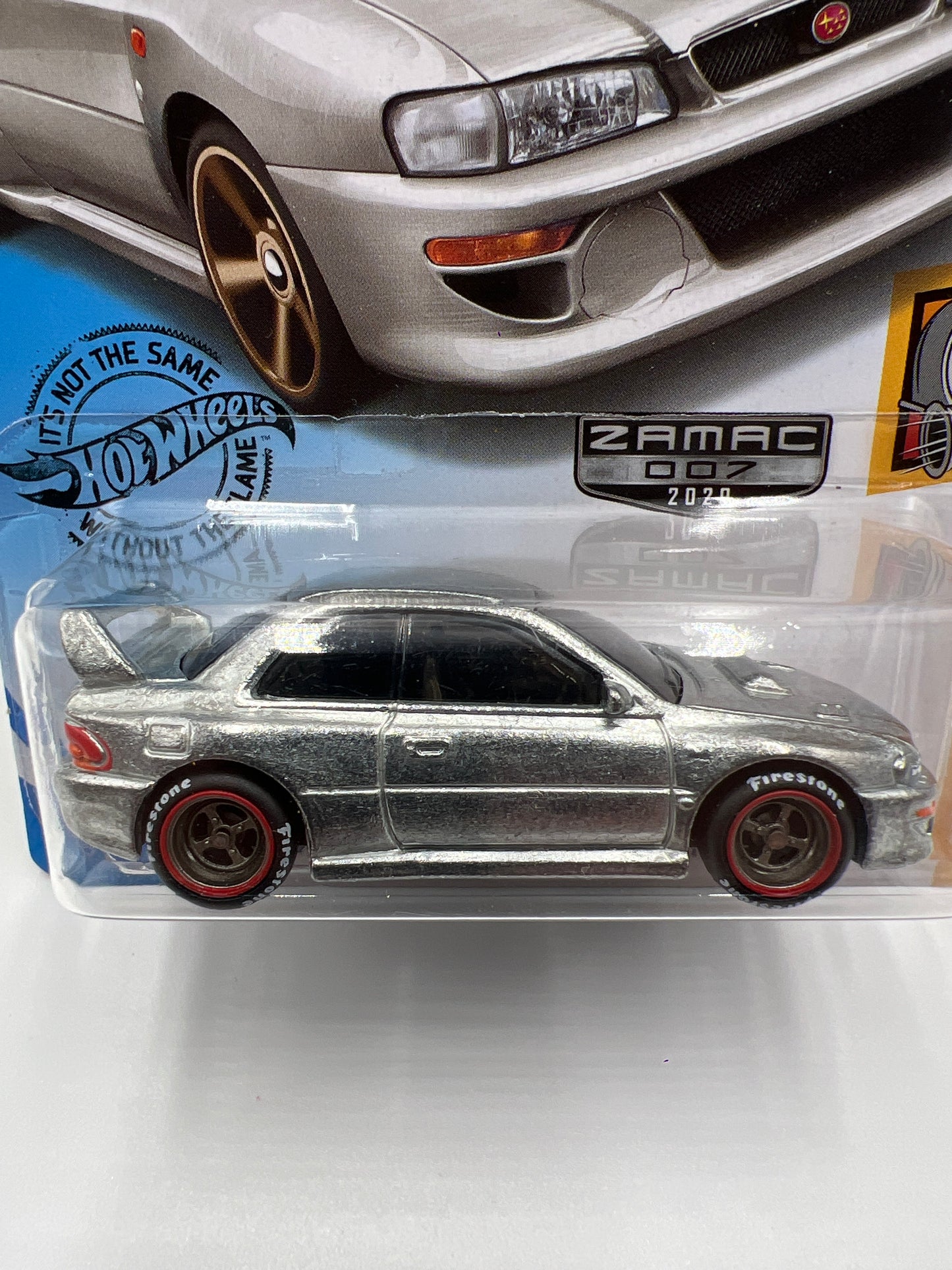 Hot Wheels Zamac 98 Subaru Impreza 22B STi-Version Wheel Swap Custom On Card W/Protector