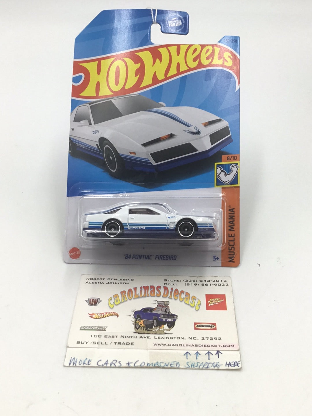 2023 hot wheels Q Case  #180 84 Pontiac Firebird 47A