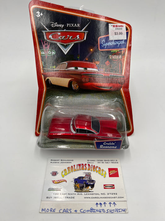 Disney Pixar Cars Supercharged Cruisin Ramone Red 141G