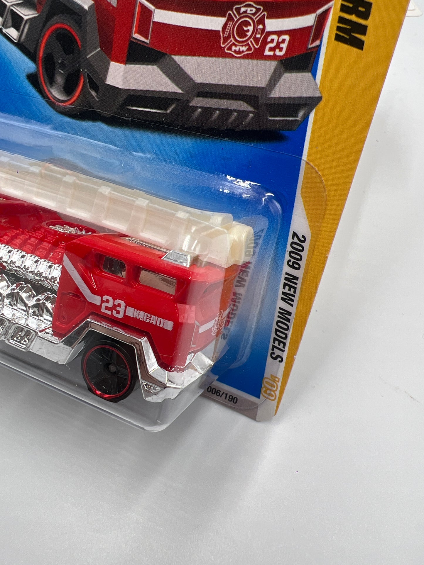 2009 Hot Wheels New Models #6 5 Alarm Red 116D