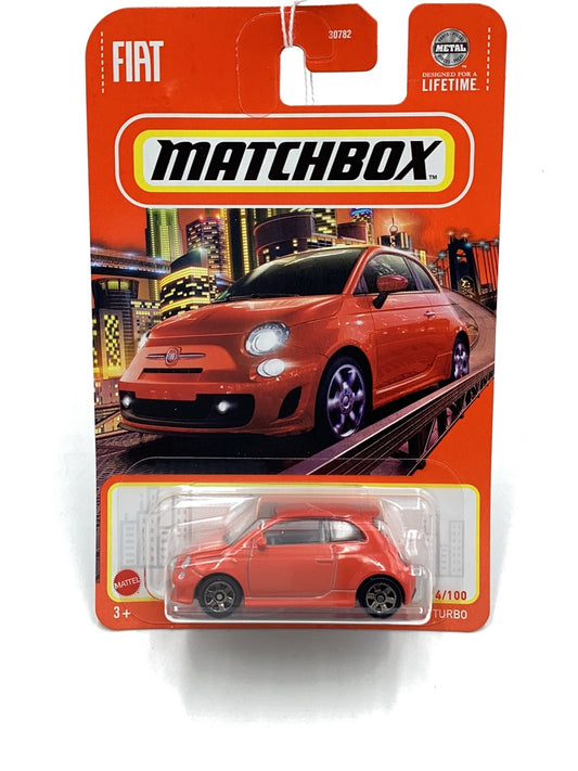 2024 matchbox #4 2019 Fiat 500 Turbo 39i