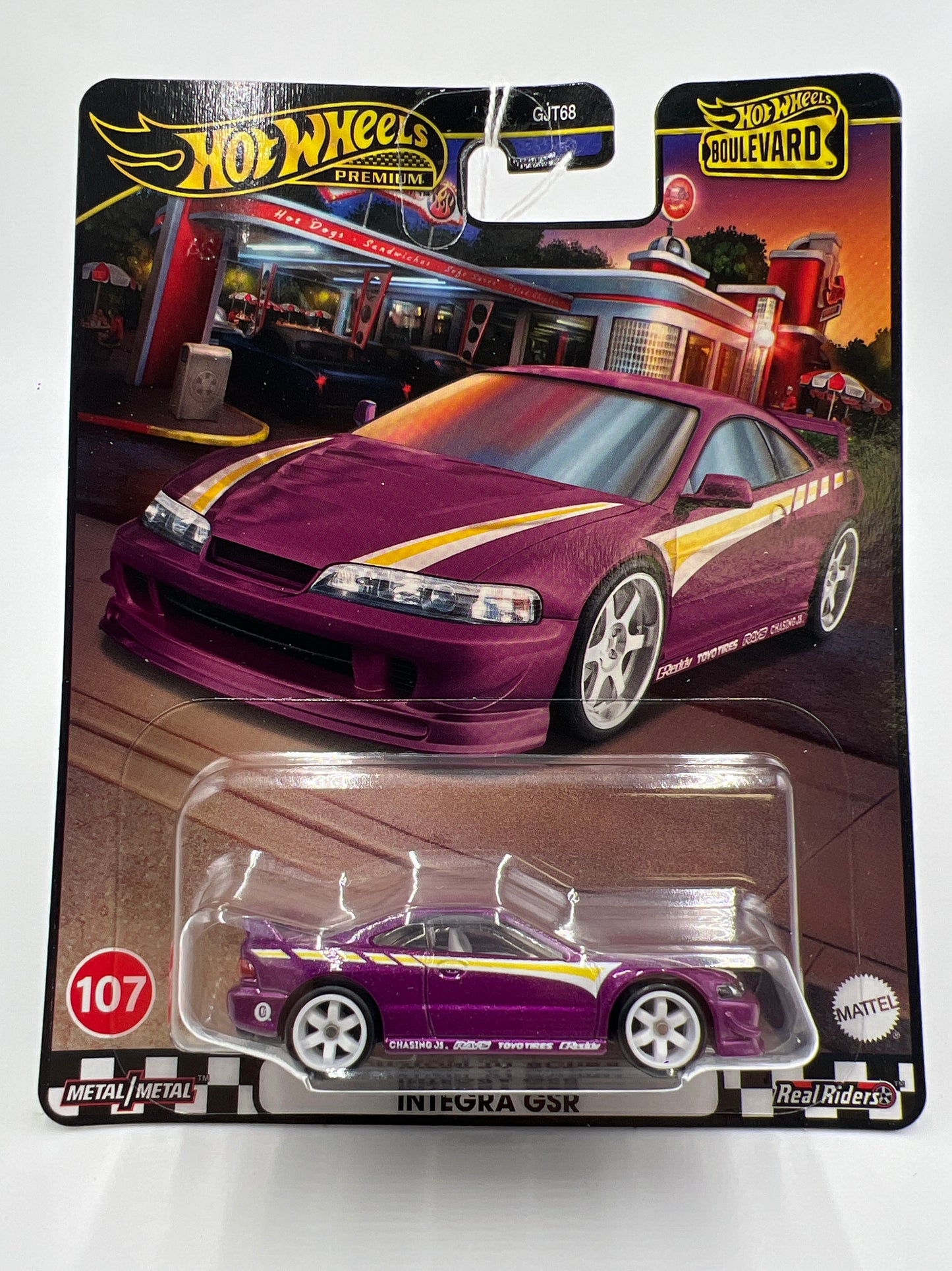 2024 Hot Wheels Boulevard #107 Custom 01 Acura Integra GSR Purple 260F