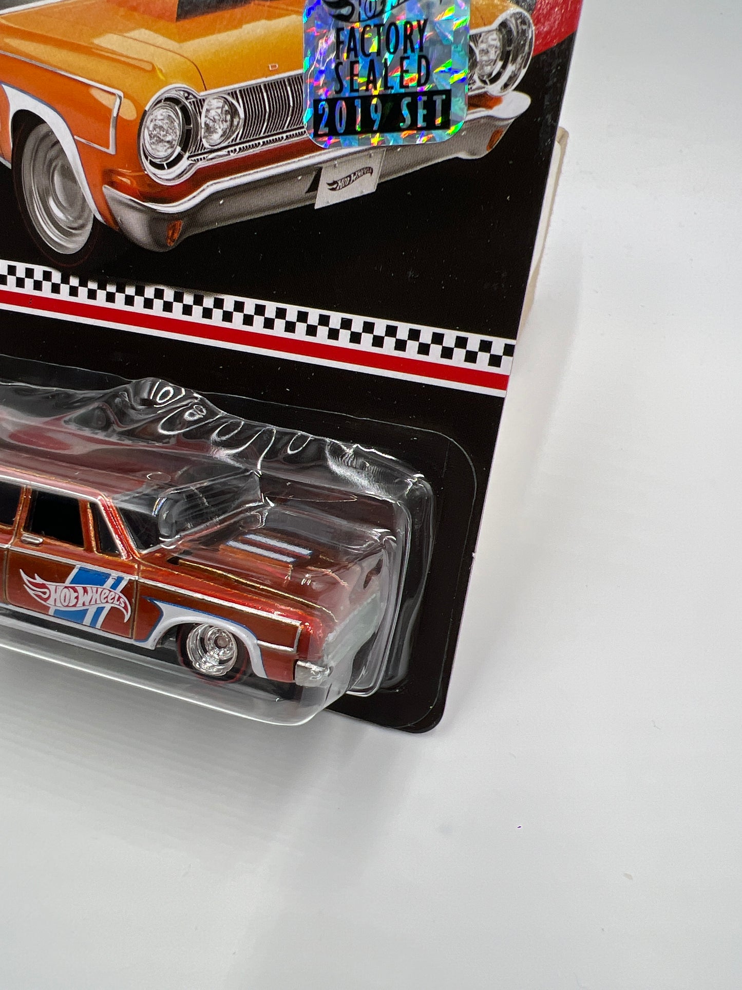 2019 Hot Wheels Factory Sealed Collectors Edition Mail In #5 64 Dodge 330 Orange W/Protector