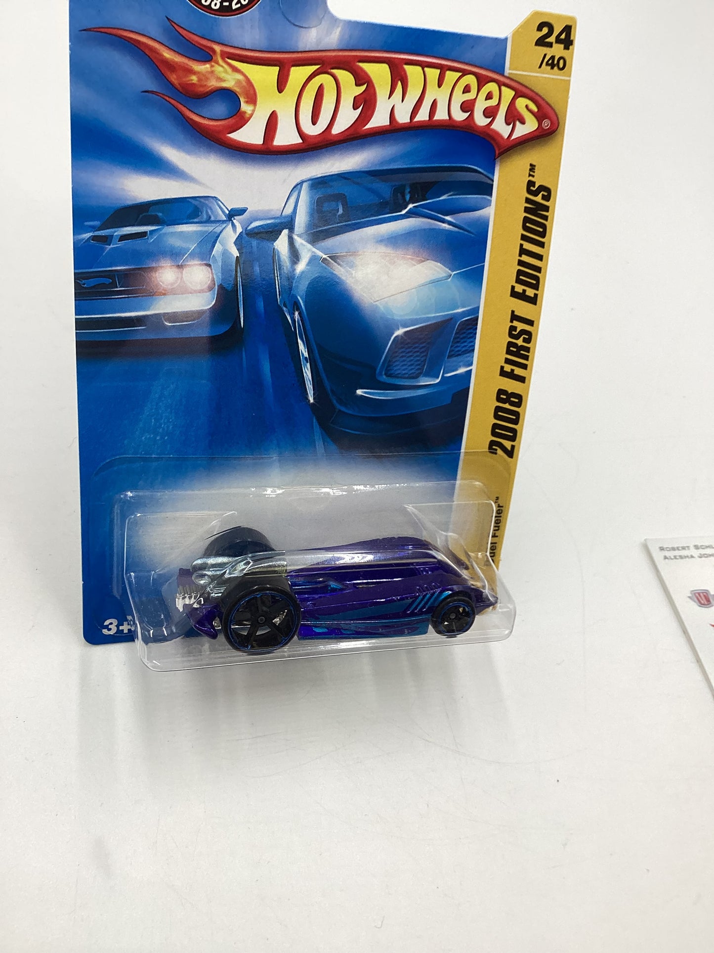 2008 Hot Wheels New Models #24 Duel Fueler Blue BB6