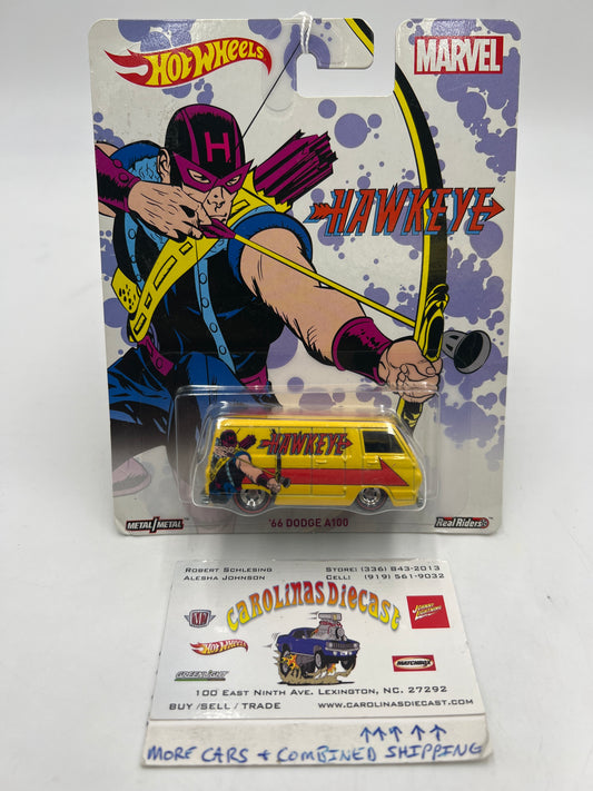 Hot Wheels Pop Culture Marvel 66 Dodge A100 Hawkeye 271H