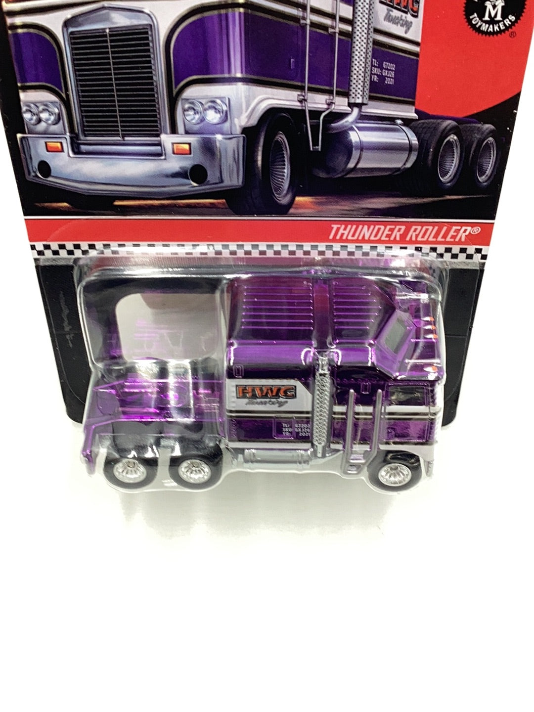 Hot wheels collectors.com Thunder Roller 14485/20000 with protector