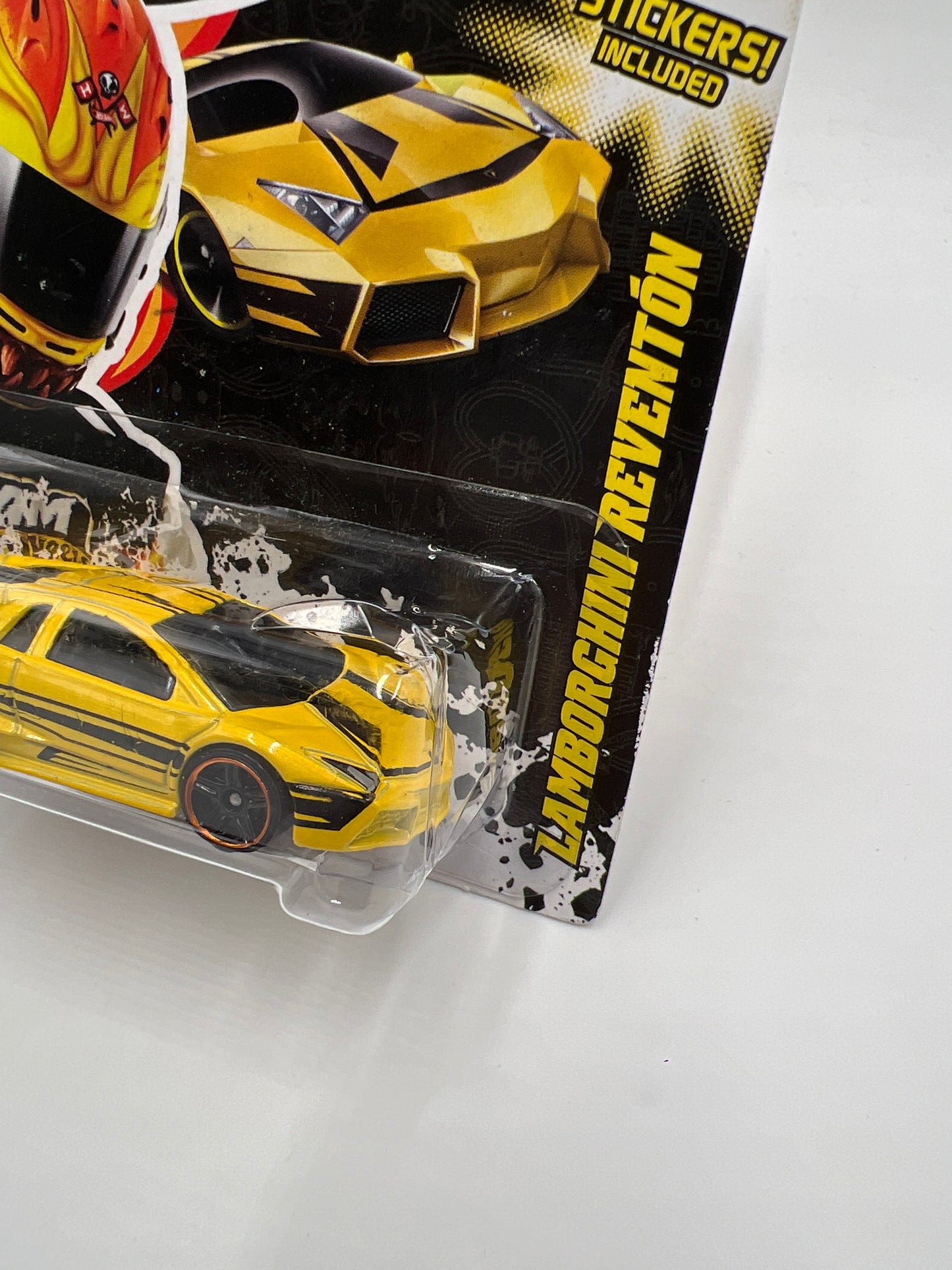 Hot Wheels Target Exclusive Team Hot Wheels Top Rides Lamborghini Reventon Yellow W/Protector Bad Blister