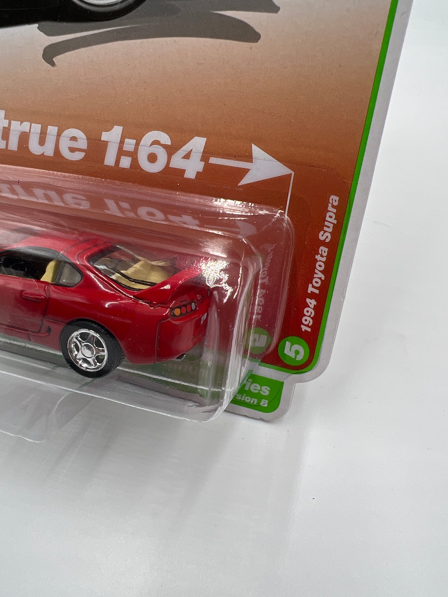 Auto World Modern Muscle Release 3 Version B 1994 Toyota Supra Super Red 232E