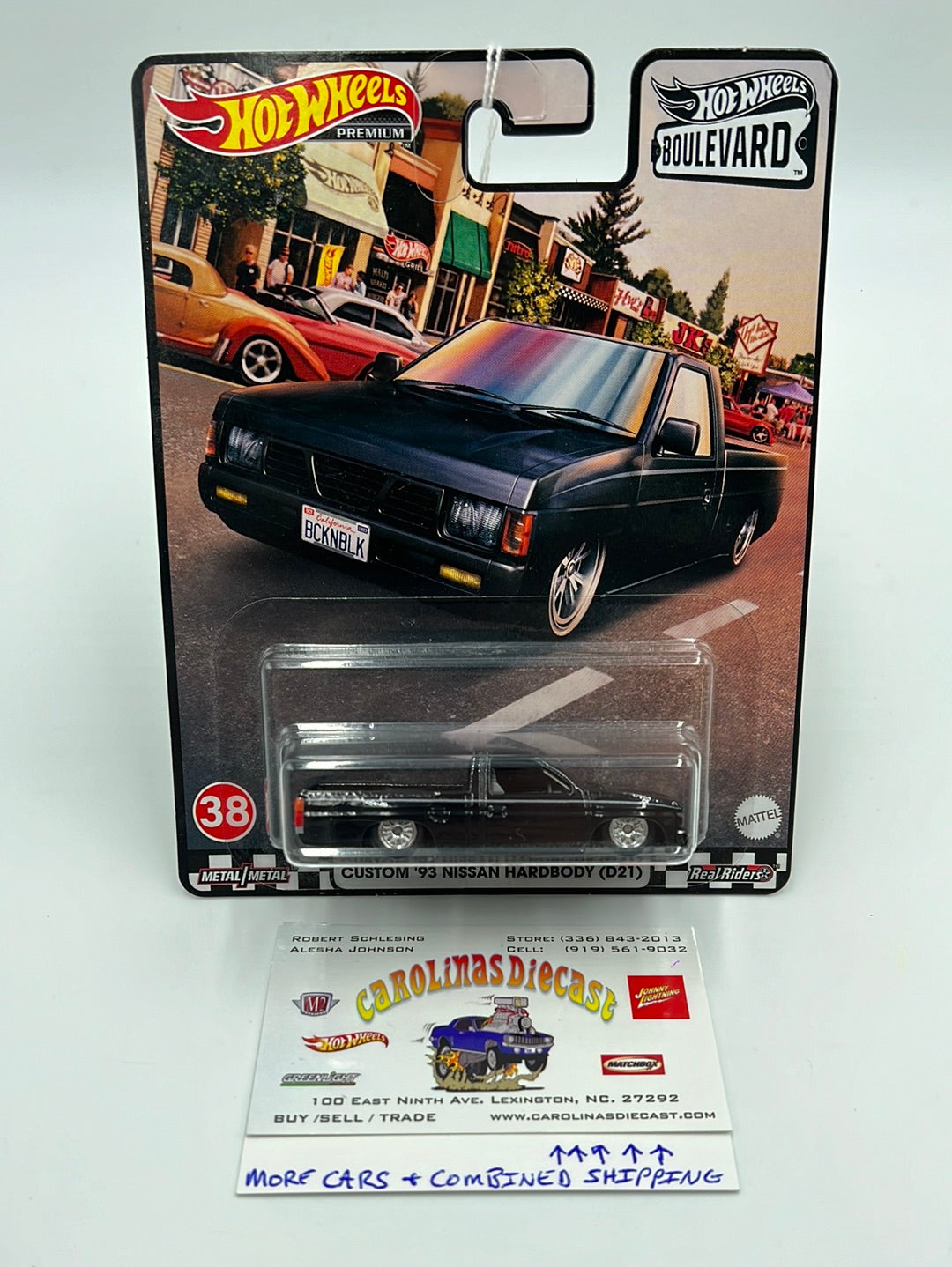 Hot Wheels Premium Boulevard #38 Custom ‘93 Nissan Hardbody (D21)