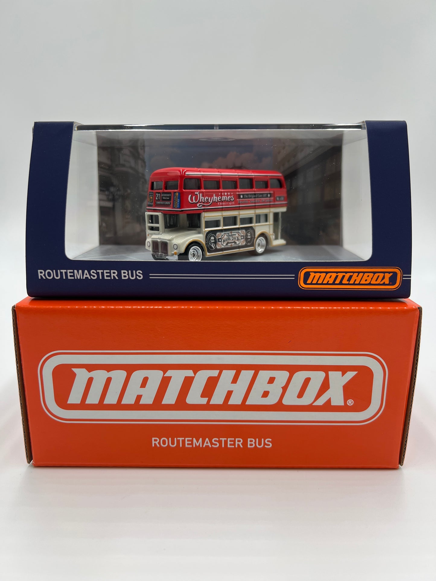 Matchbox Mattel Creations Routemaster Bus Red/White