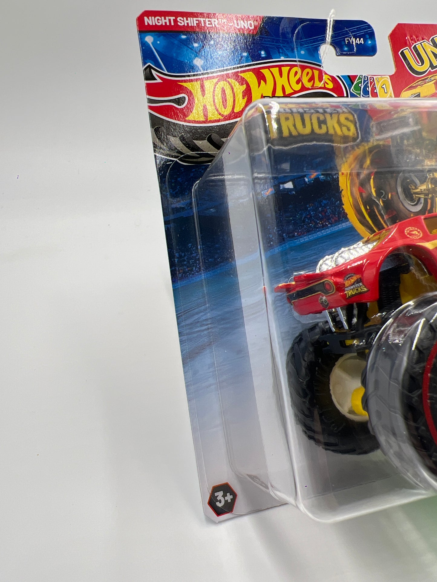 2025 Hot Wheels Monster Trucks Uno Night Shifter Red Treasure Hunt