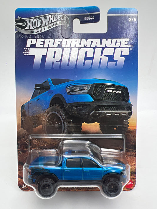 2026 Hot Wheels Performance Trucks #2 2020 Ram 1500 Rebel Blue 167M