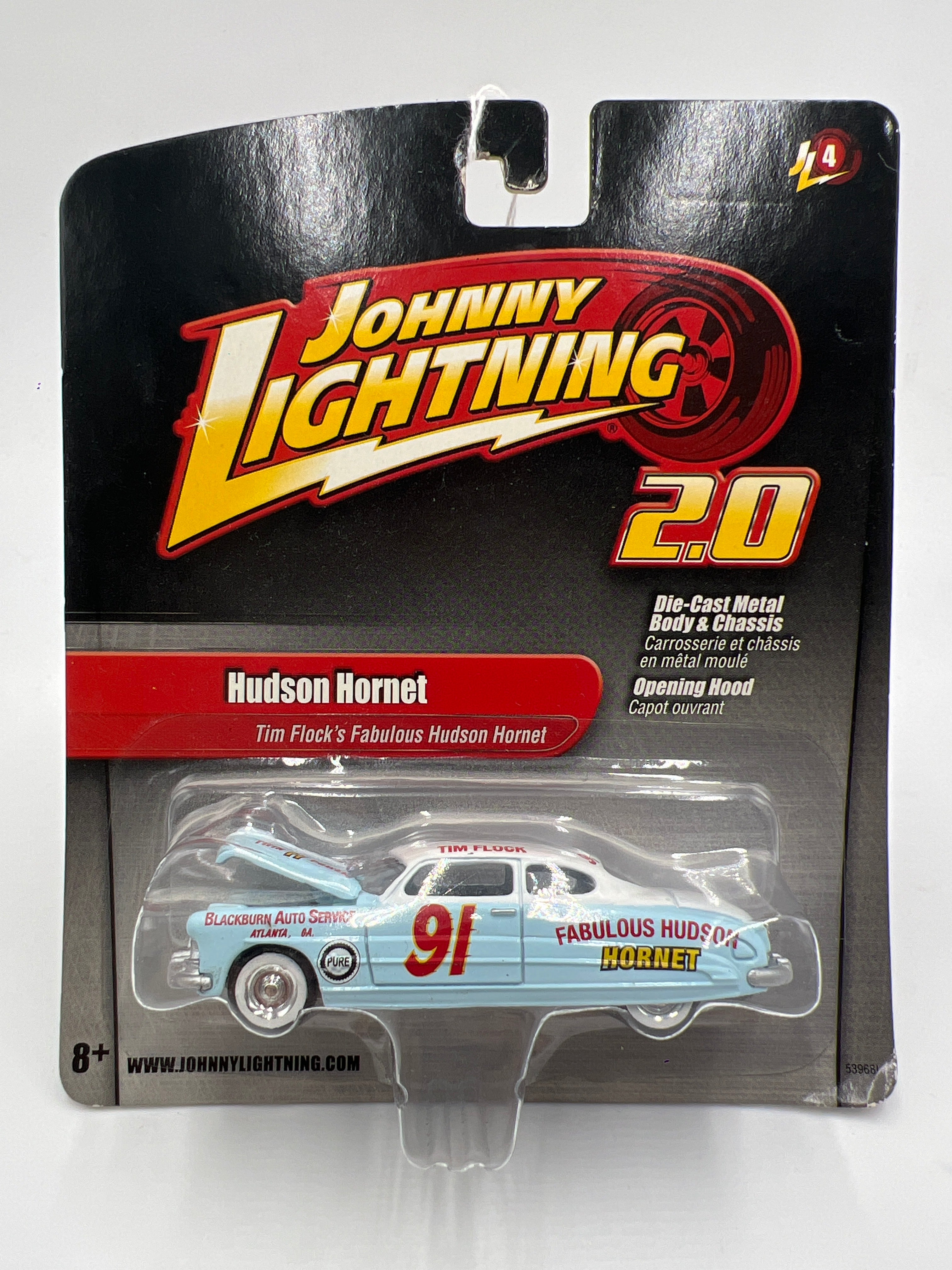 Johnny Lightning 2.0 Release #4 Tim Flocks Fabulous Hudson Hornet