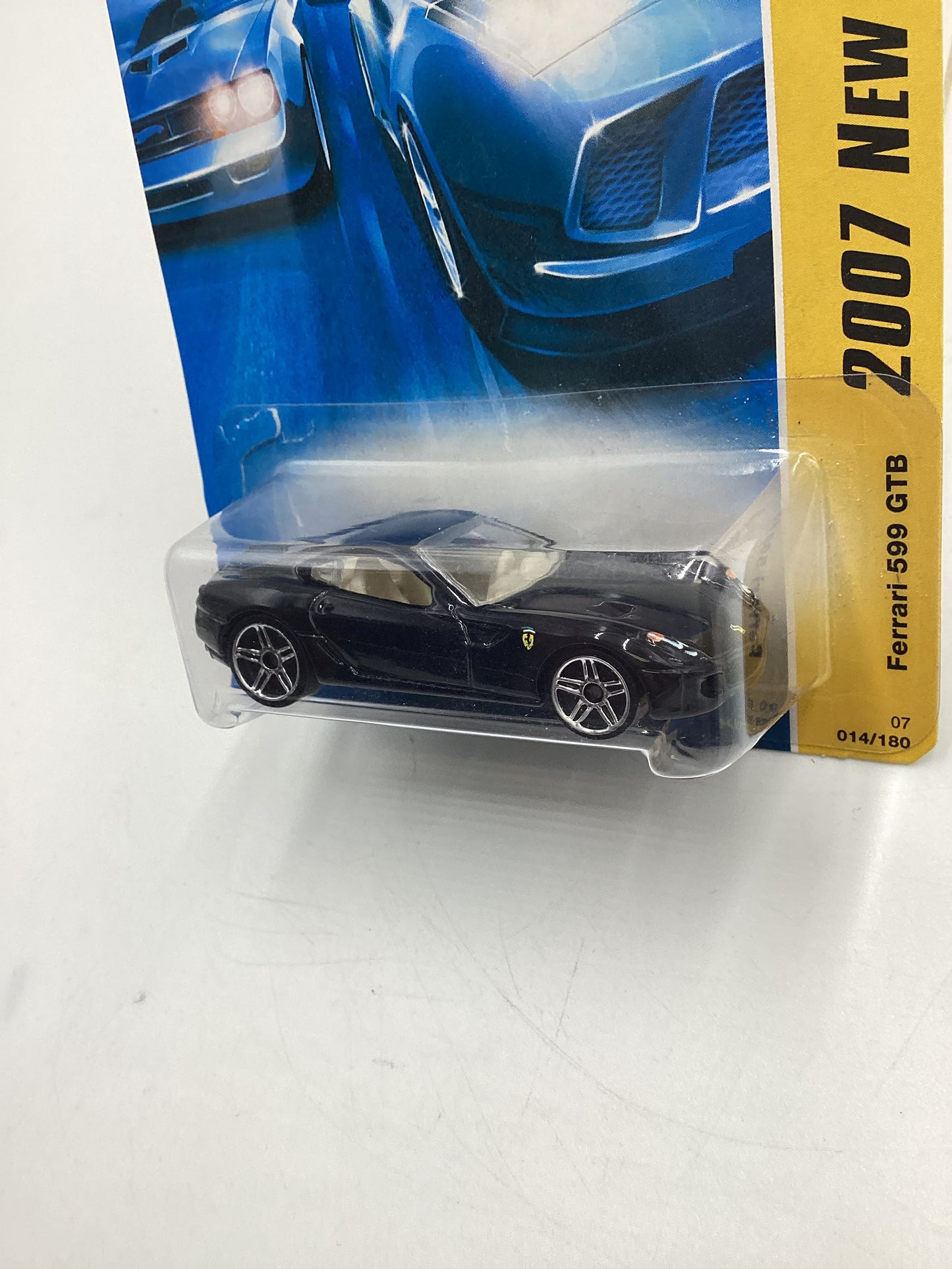 2007 Hot Wheels New Models #14 Ferrari 599 GTB Black SR