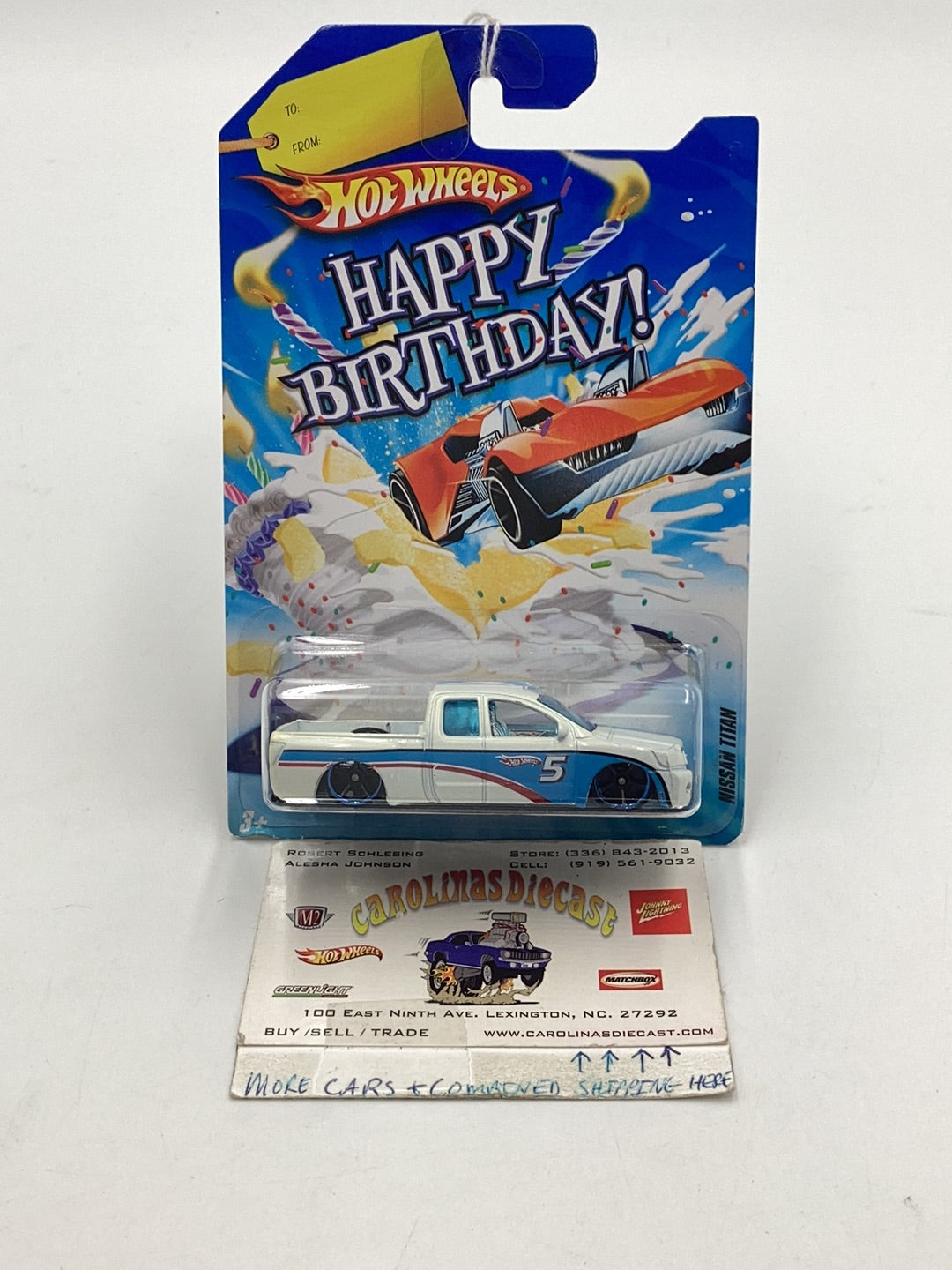 Hot Wheels Happy Birthday Nissan Titan