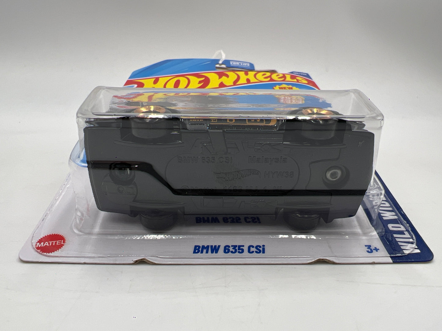 2025 Hot Wheels H Case Wild Widebody #185 BMW 635 CSi Black 108E