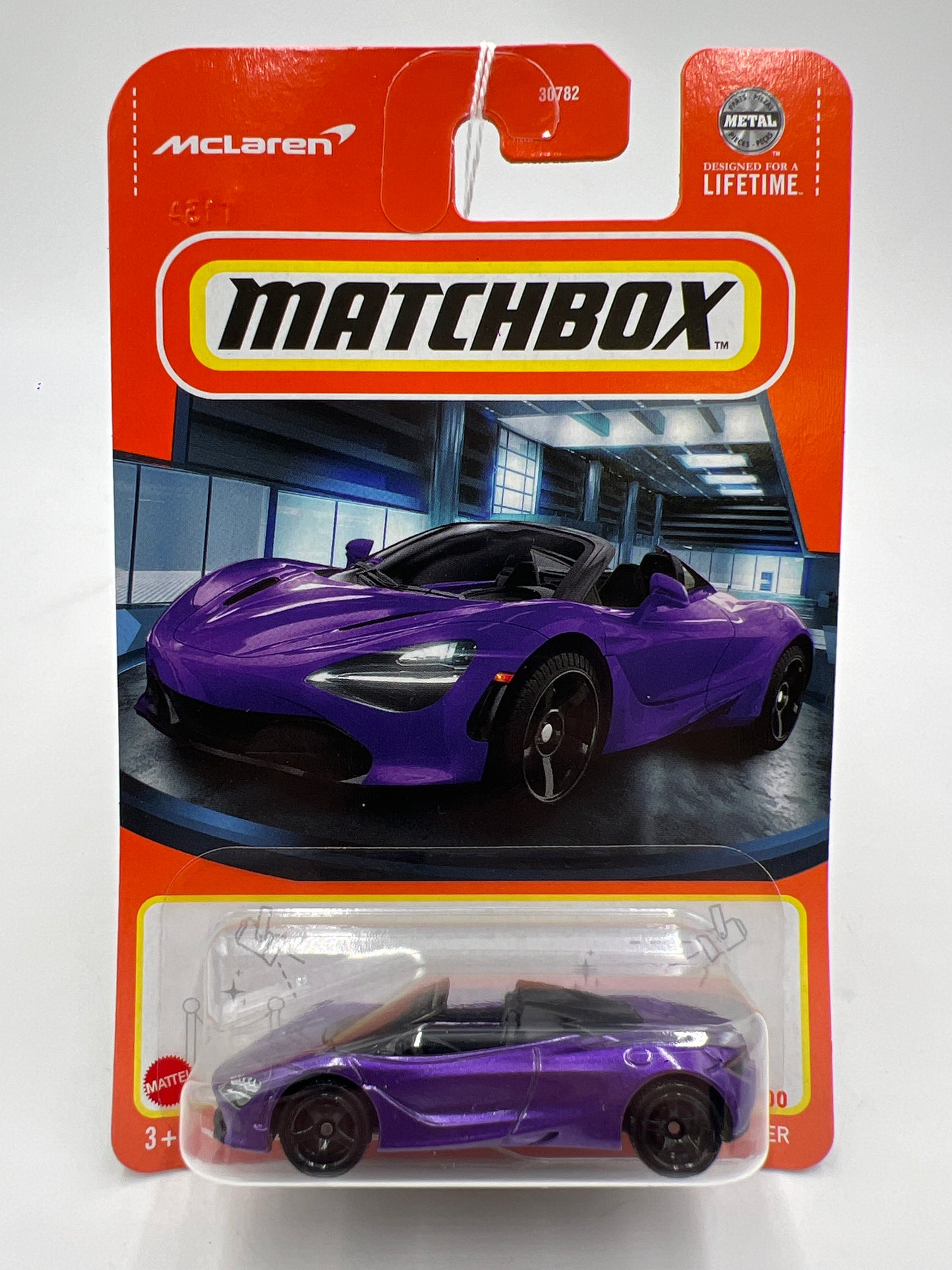 2024 Matchbox #85 2019 McLaren 720S Spider Purple 212E