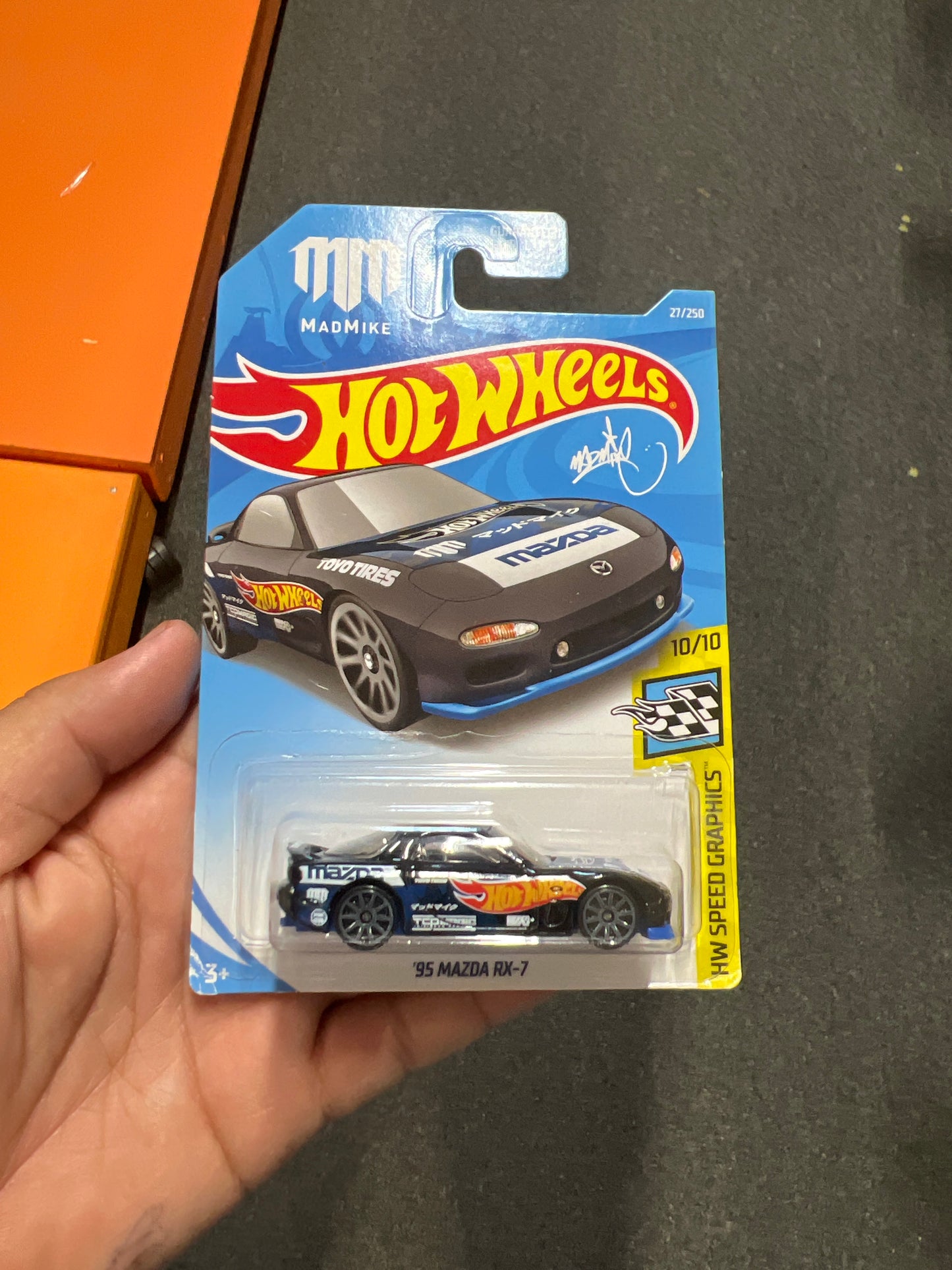 2019 Hot Wheels #27 95 Mazda RX-7 See Description 84B