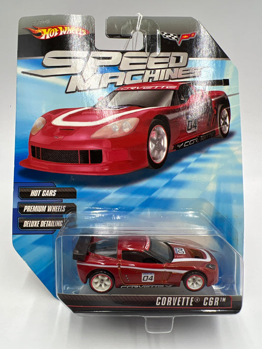 Hot Wheels Premium Speed Machines Corvette C6R Red