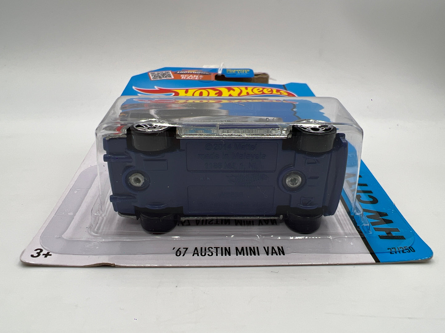 2015 Hot Wheels Walmart Exclusive Zamac 7 #27 67 Austin Mini Van 145C