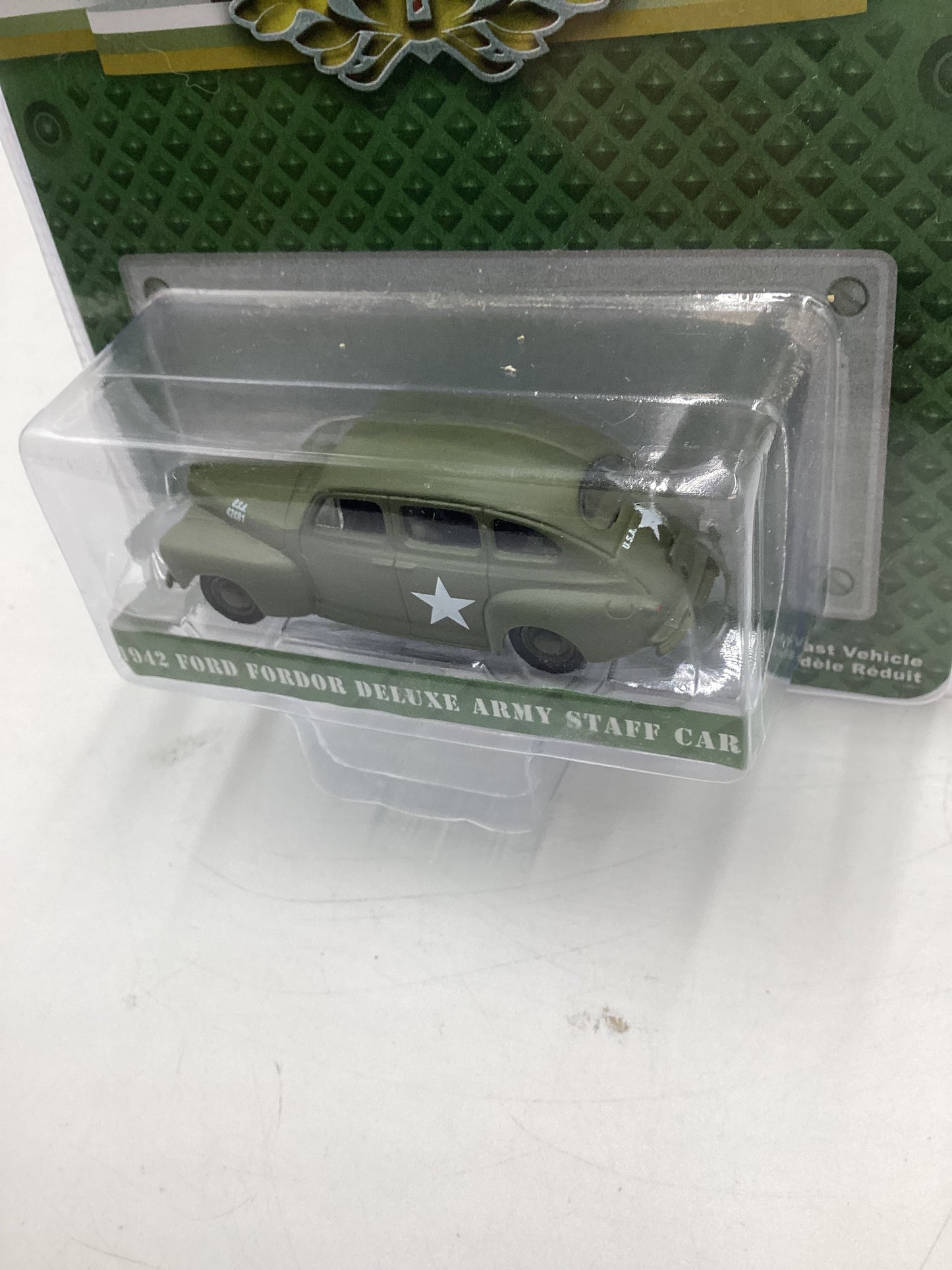 Greenlight GL Battalion 64 Series 4 Ford Fordor Army Staff Car Green 176F