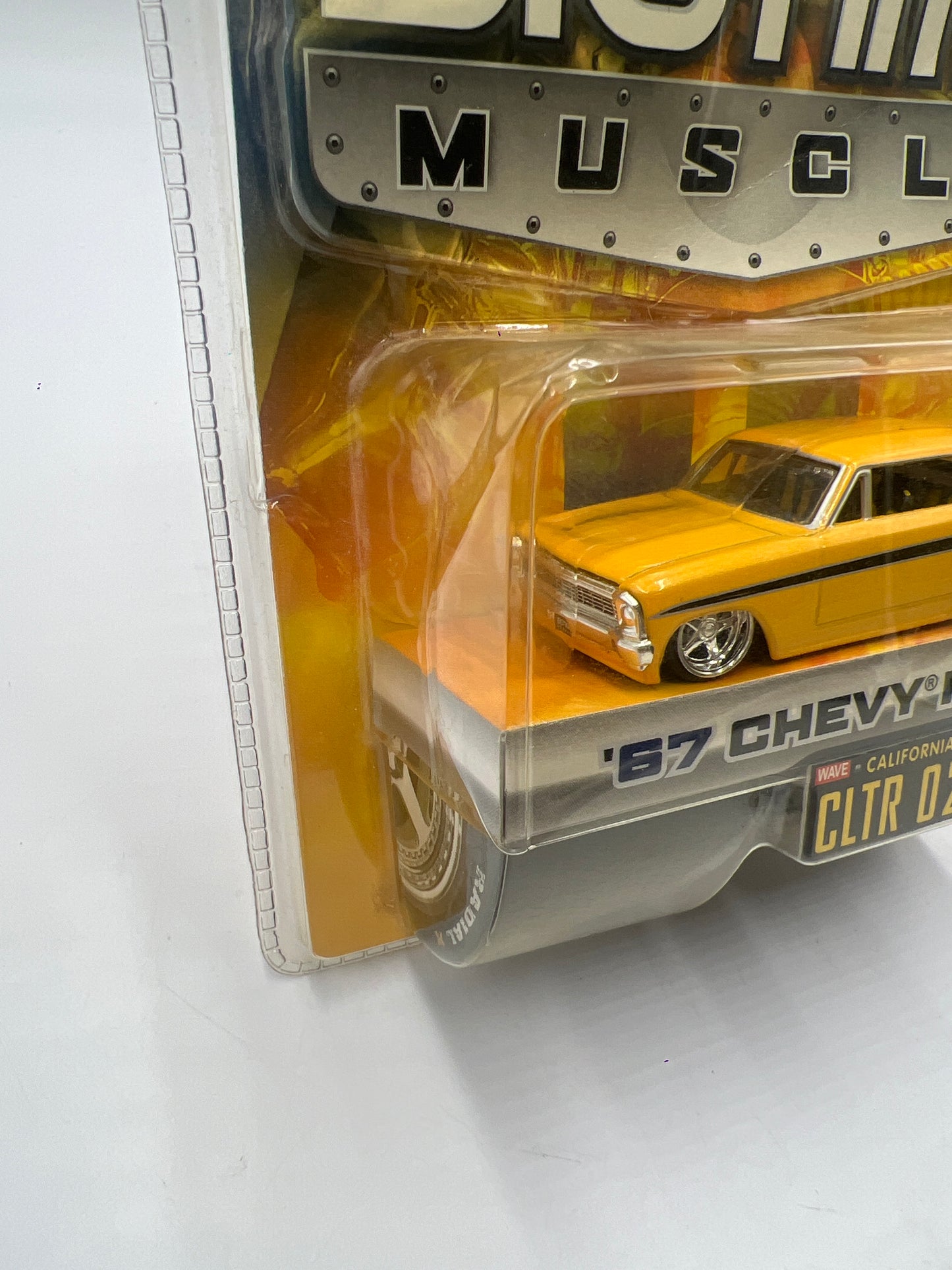 Jada Dub City Big Time Muscle 67 Chevy Nova SS Yellow 185A