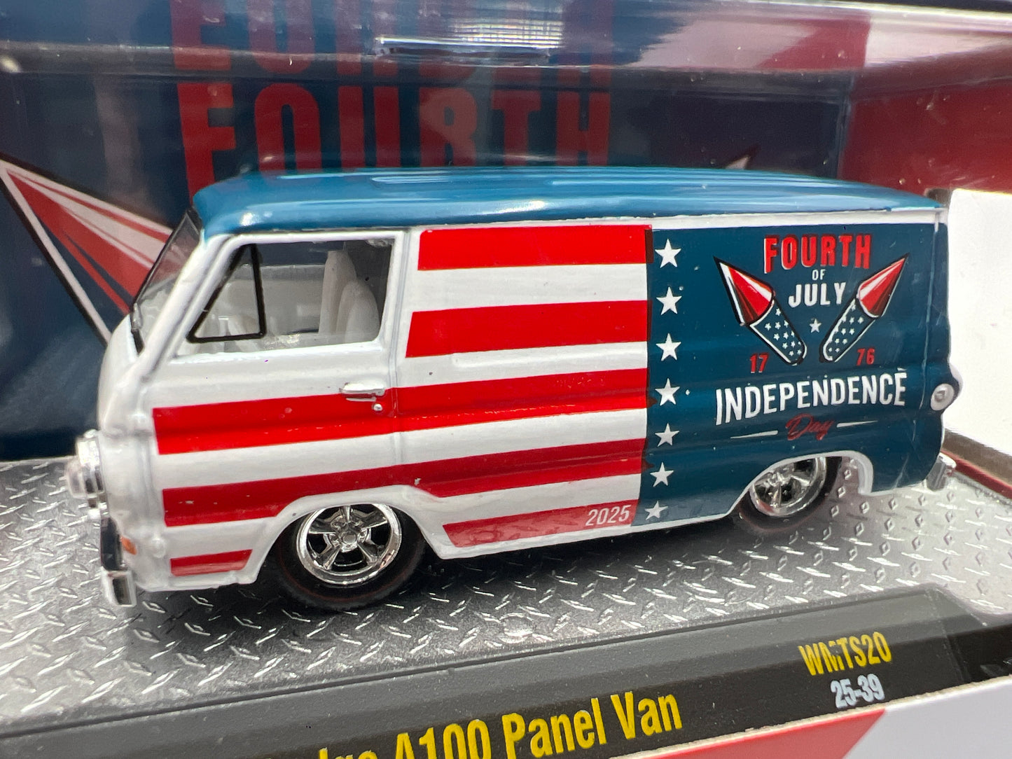 M2 Machines Walmart Exclusive Free Spirit 1964 Dodge A100 Panel Van WMTS20