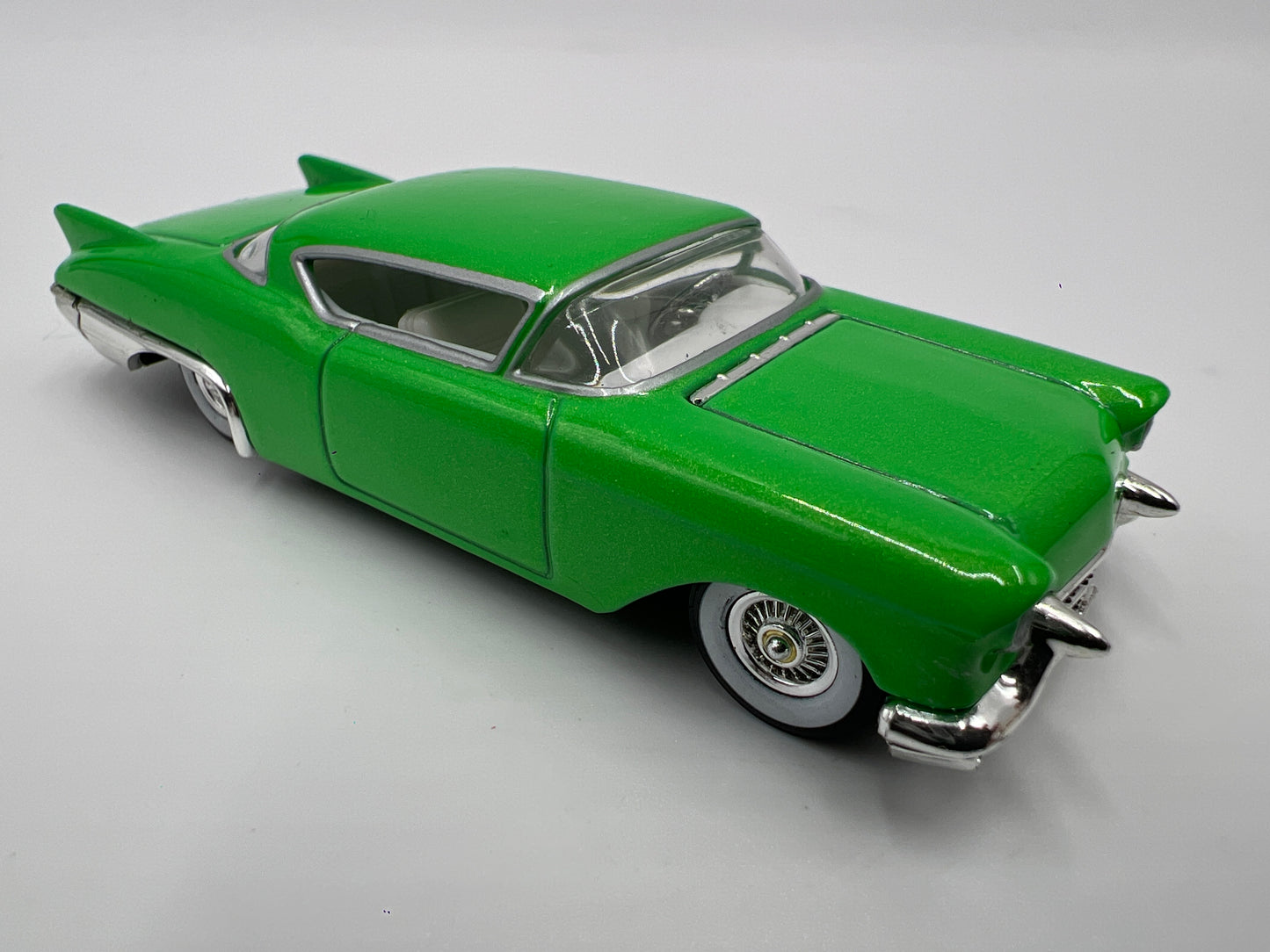 Hot Wheels Collectibles 1/64 Legends John D’Agostino 1957 Cadillac Eldorado Green Loose