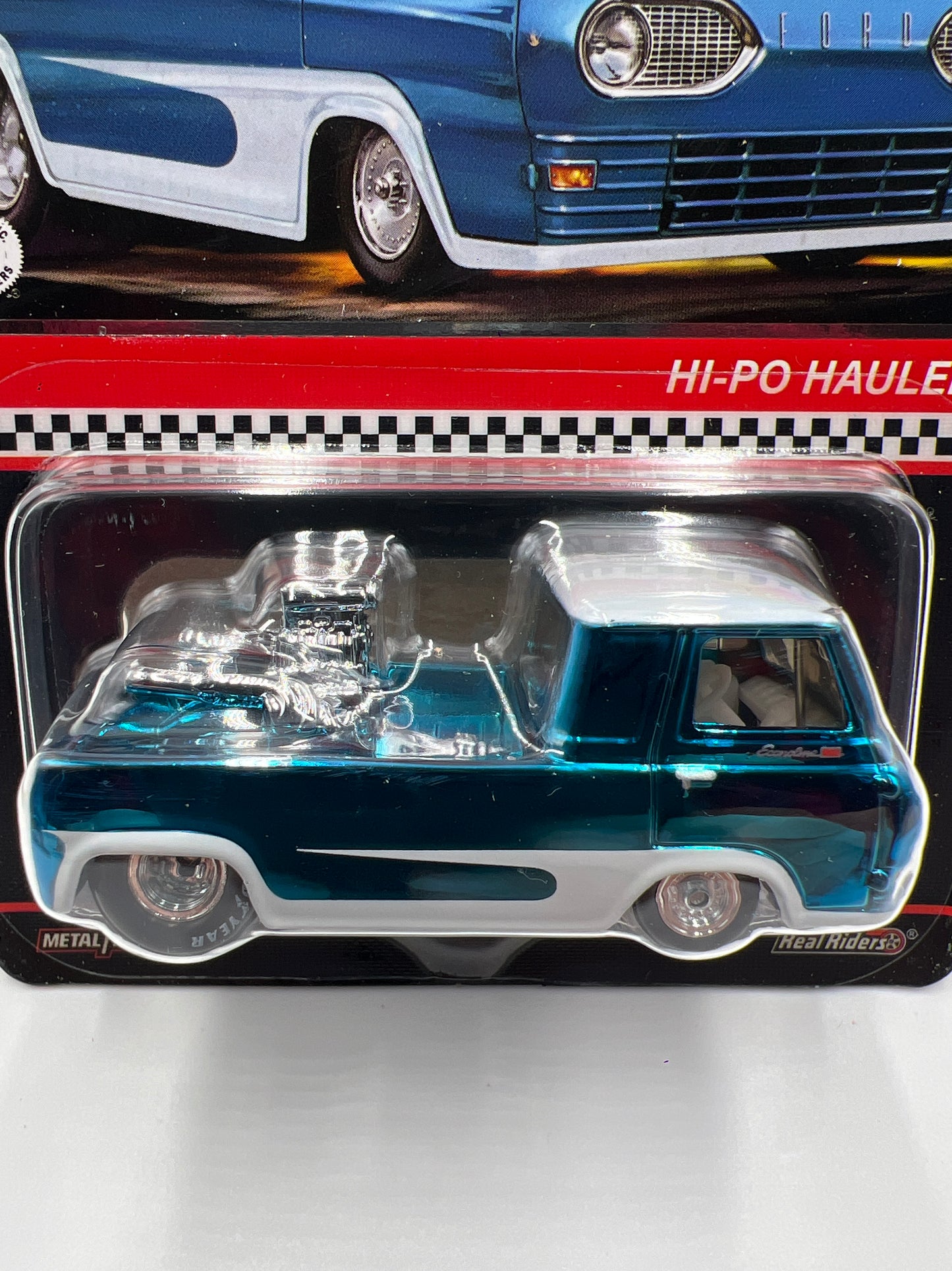 Hot Wheels RLC #23882/30000 Hi-Po Hauler Blue W/Protector