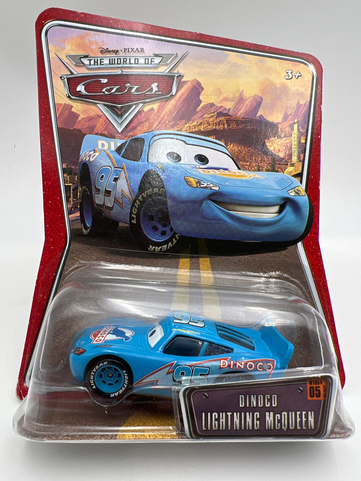 Disney Pixar The World Of Cars #5 Dinoco Lightning McQueen 140D