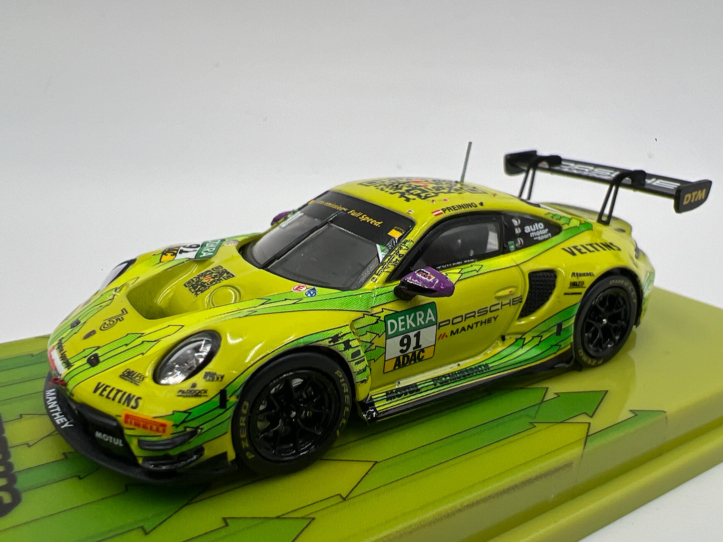 Tarmac Works x IXO Models Porsche 911 GT3 R DTM Champion 2023