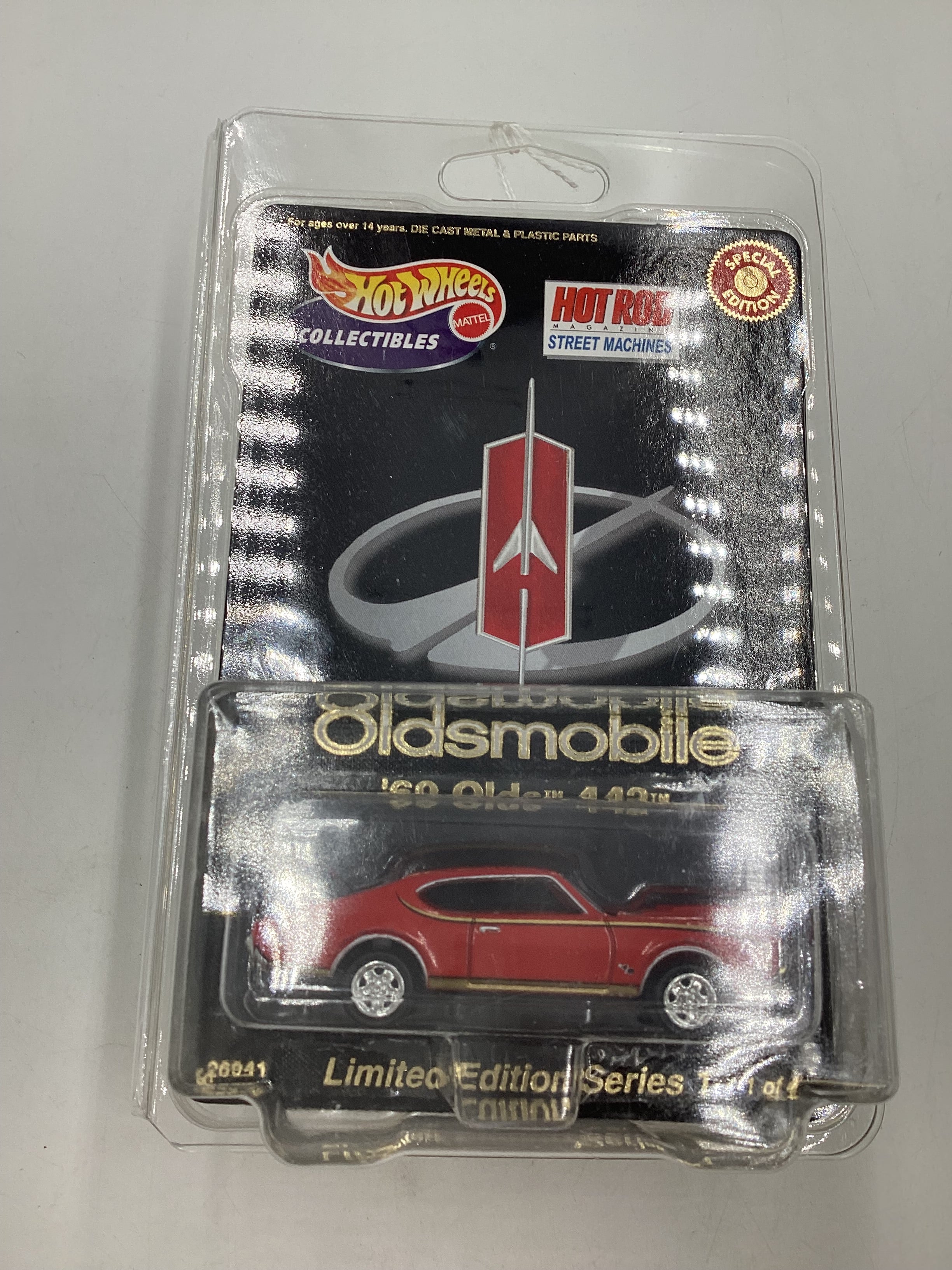 2000 Hot Wheels Street Machines Limited Edition 60s Olds 442 Red