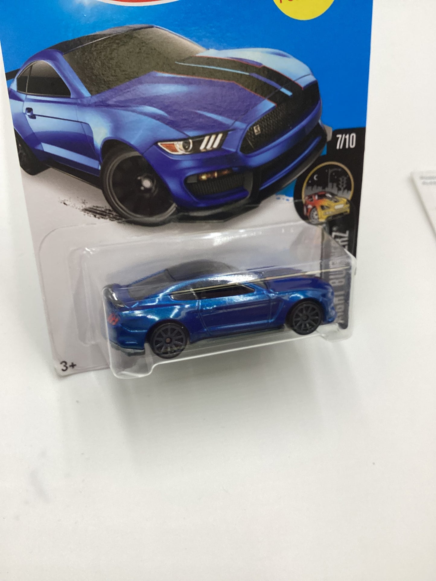 2016 Hot Wheels #87 Ford Shelby GT350R Blue 32A