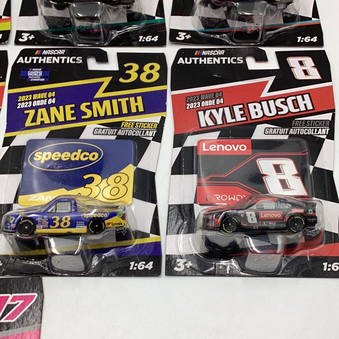 2023 nascar authentics wave 4 Complete set of 9