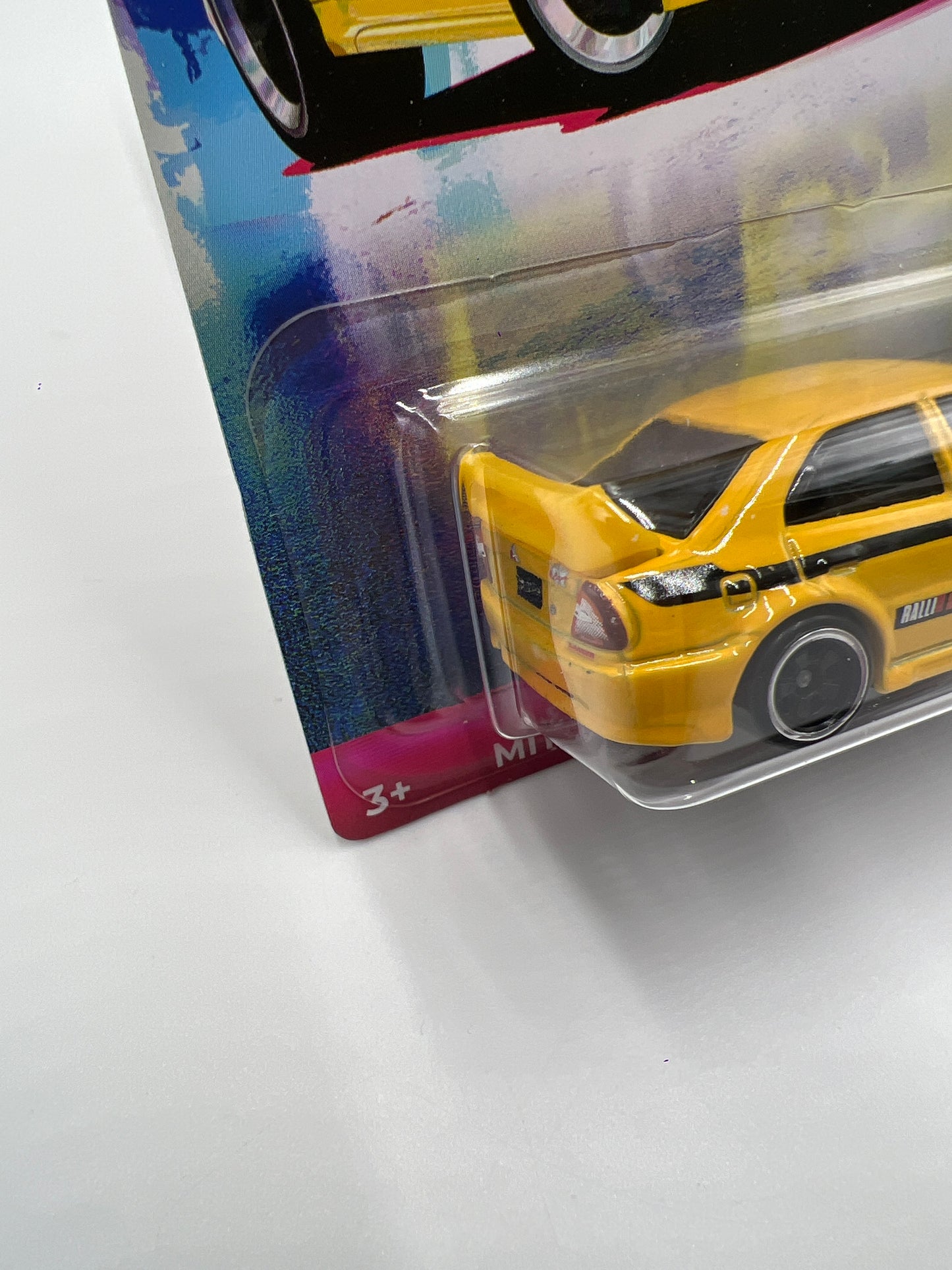 2024 Hot Wheels 90s Street Scene #2 Mitsubishi Lancer Evolution VI Yellow 161Q