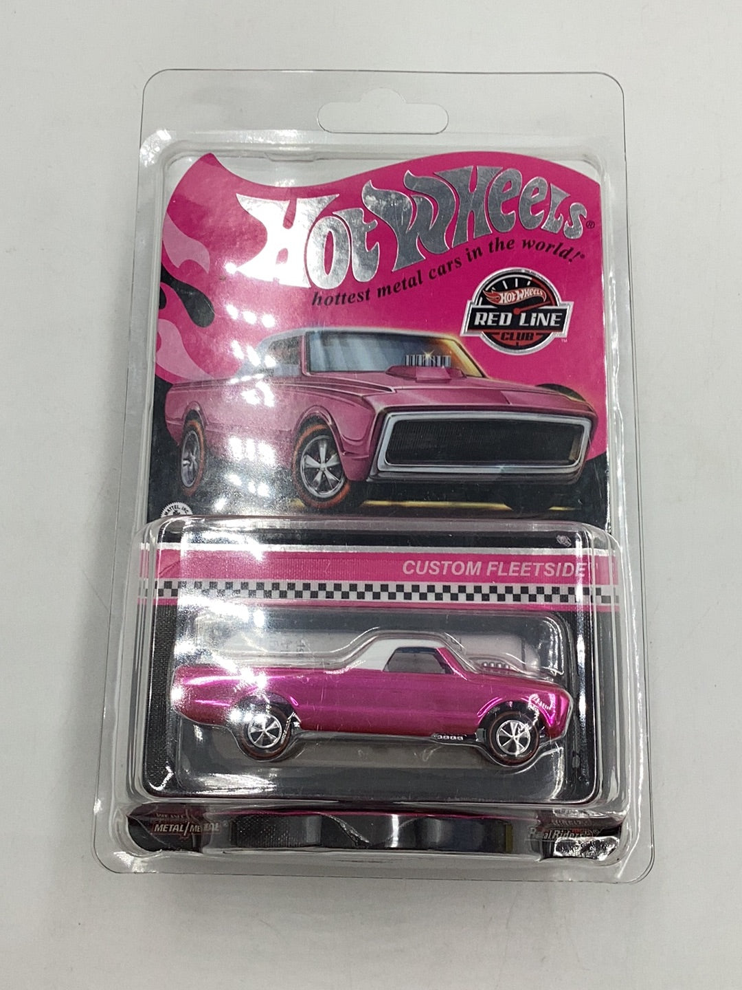 hot wheels redline club RLC custom Fleetside with protector