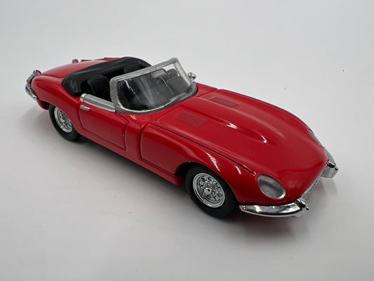 Hot Wheels 1/64 Premium Legends The Jay Leno Collection Jaguar XKE Red Loose