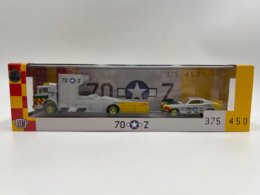 M2 Machines Auto Haulers CHASE 1970 Ford C-950 & 1970 Ford Mustang Boss 429 R48