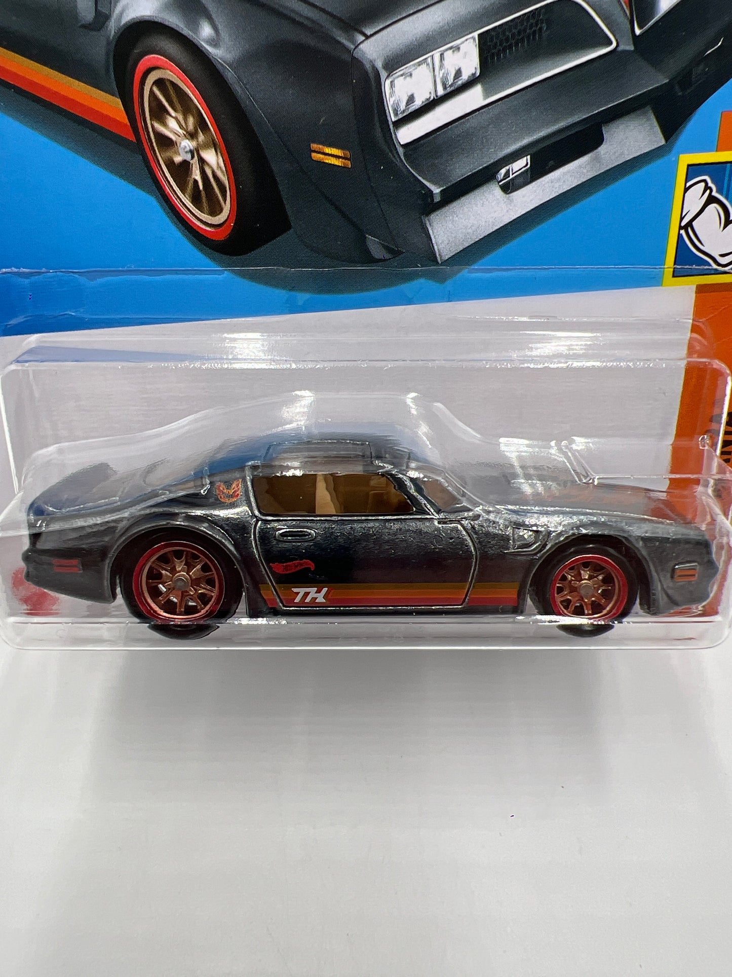 2024 Hot Wheels Super Treasure Hunt #206 L Case 77 Pontiac Firebird T/A W/Protector