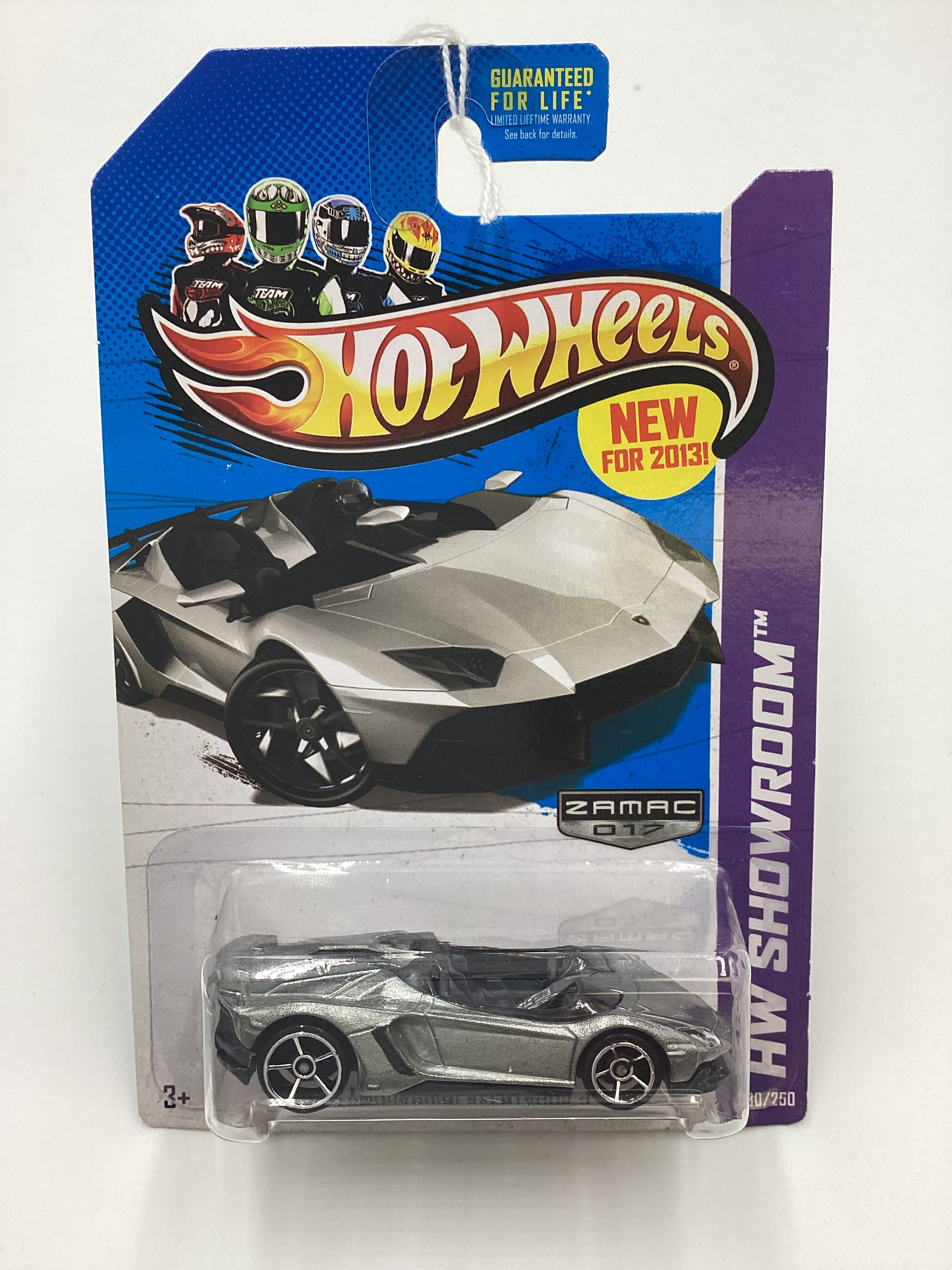 2013 Hot Wheels Zamac 017 #180 Lamborghini Aventador J 148F