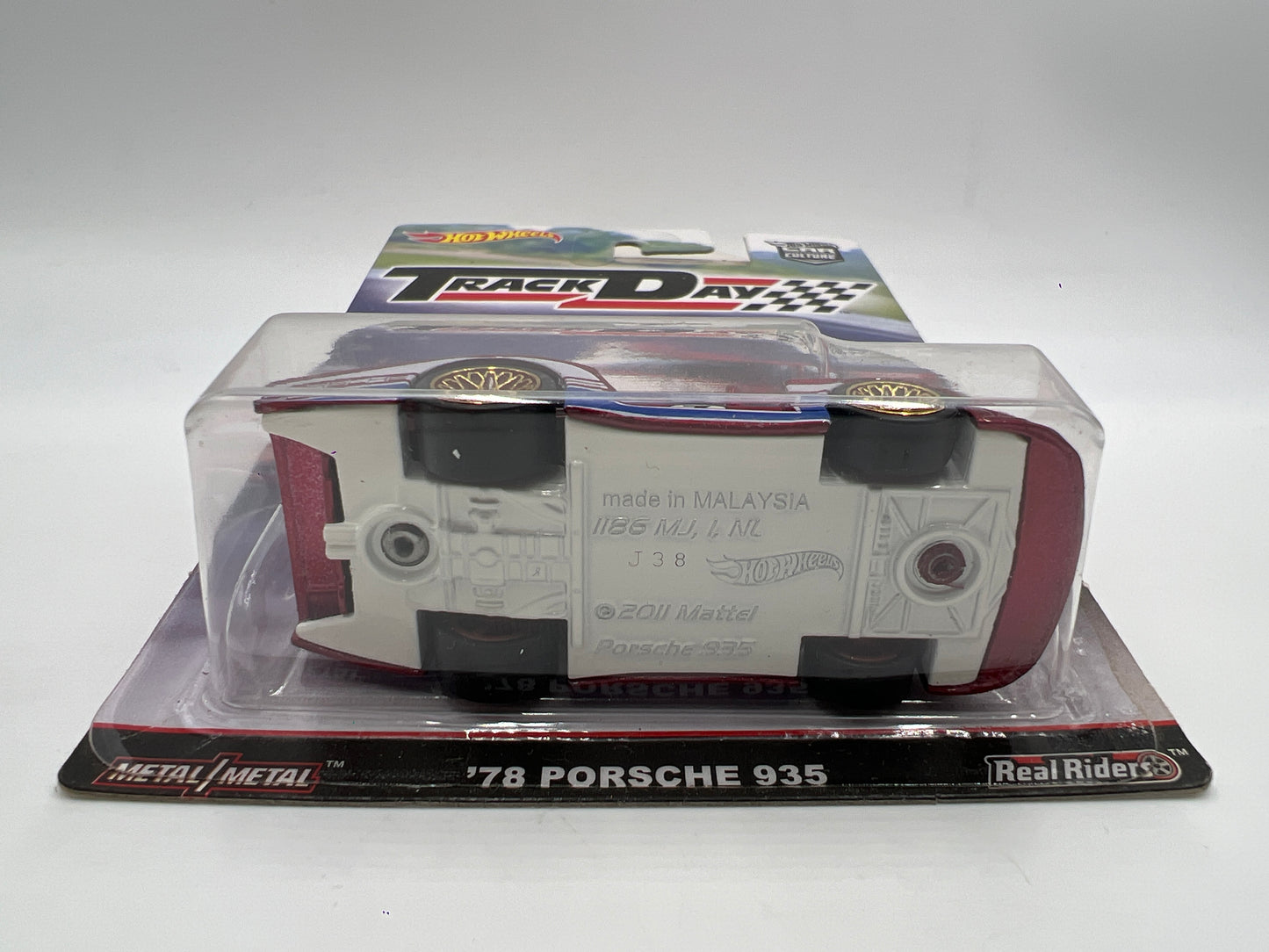 Hot Wheels Premium Track Day #2 78 Porsche 935 Red W/Protector
