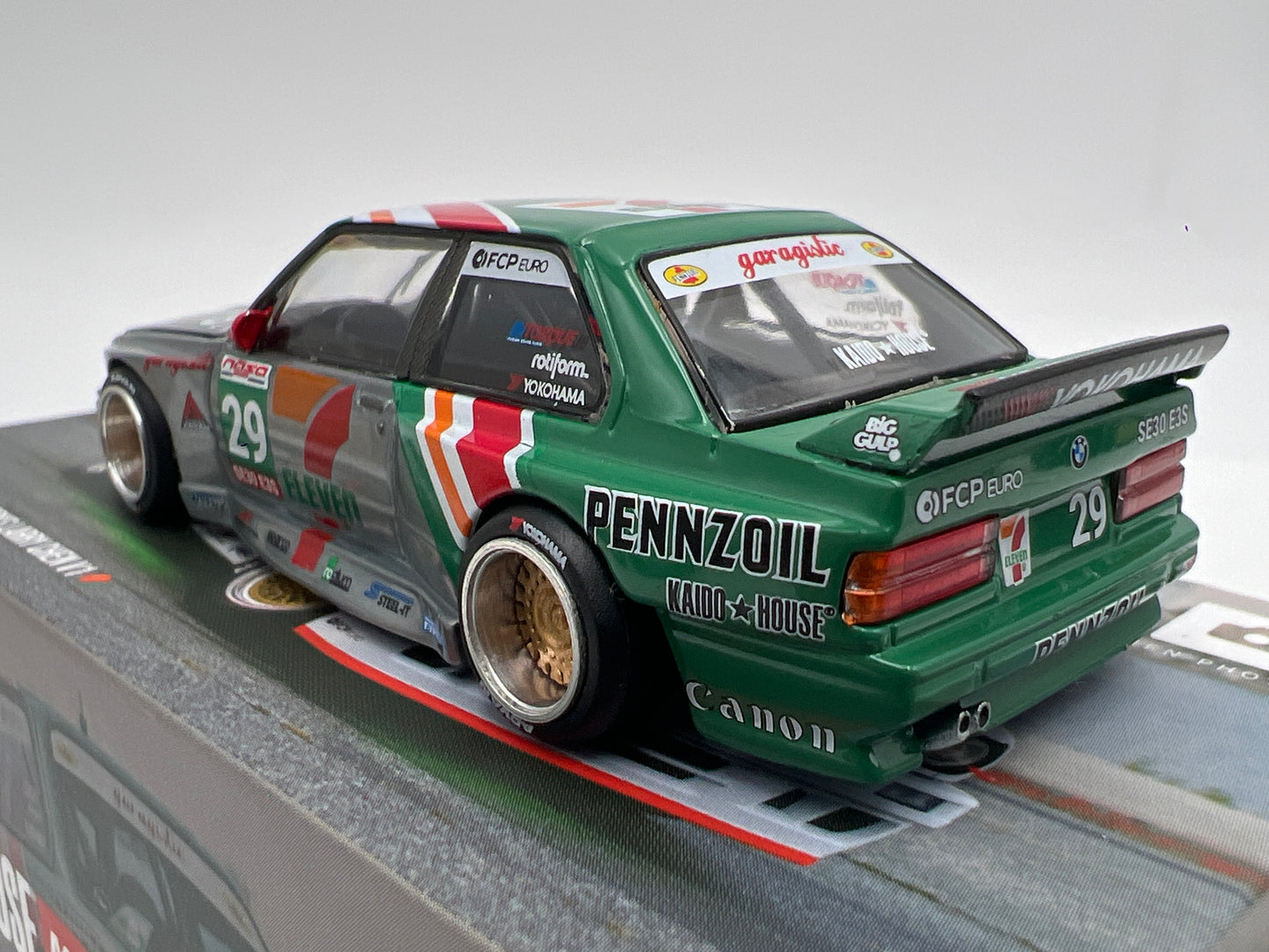 Mini GT Kaido House #217 CHASE USA Exclusive 7 Eleven BMW M3 Kaido Works Larry Chen V1