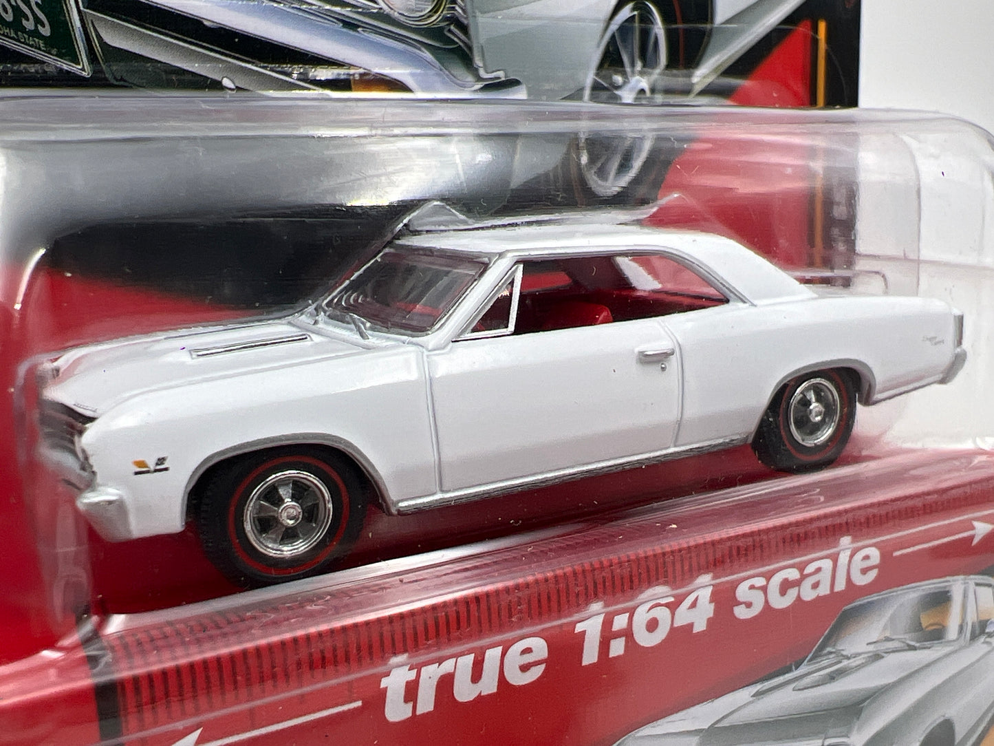 Auto World Hobby Exclusive 1/1800 Vintage Muscle 1967 Chevy Chevelle SS White