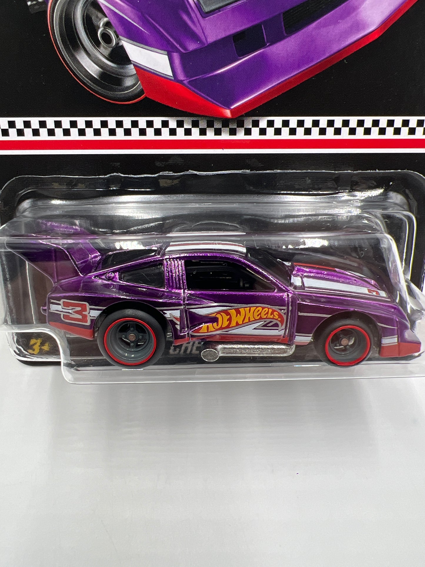 2020 Hot Wheels RLC Collectors Edition Kroger Mail-In #3 76 Chevy Monza Purple W/Protector